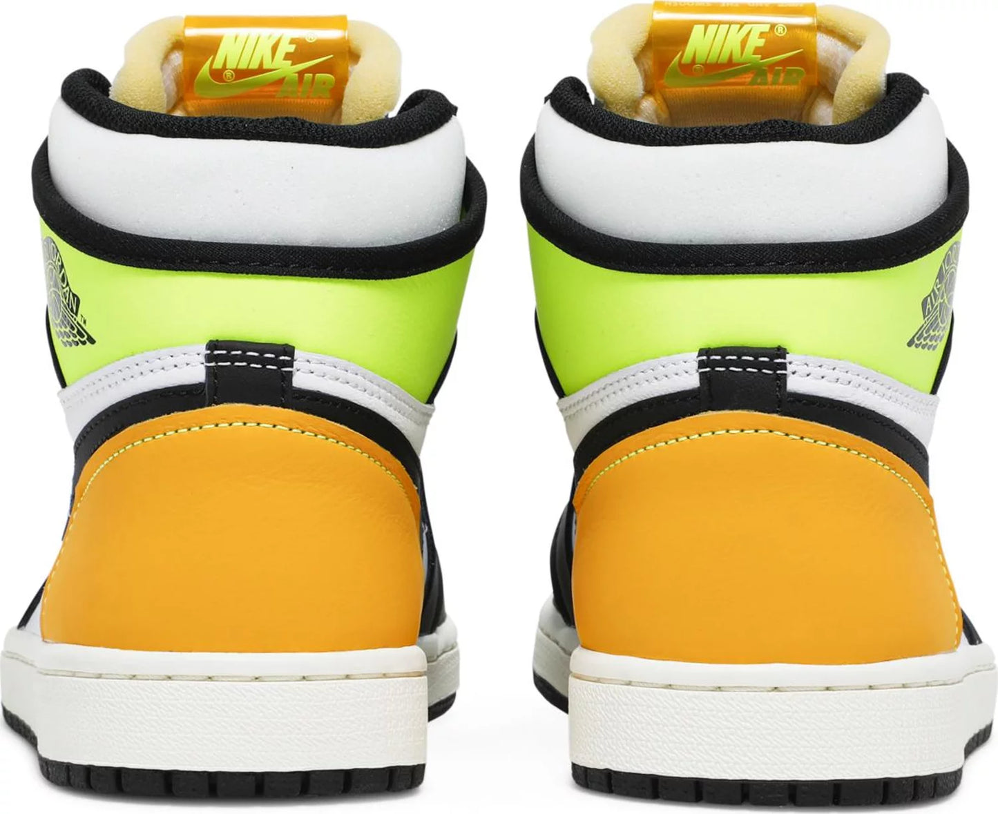 Air Jordan 1 Retro High White Black Volt University Gold Air Jordan