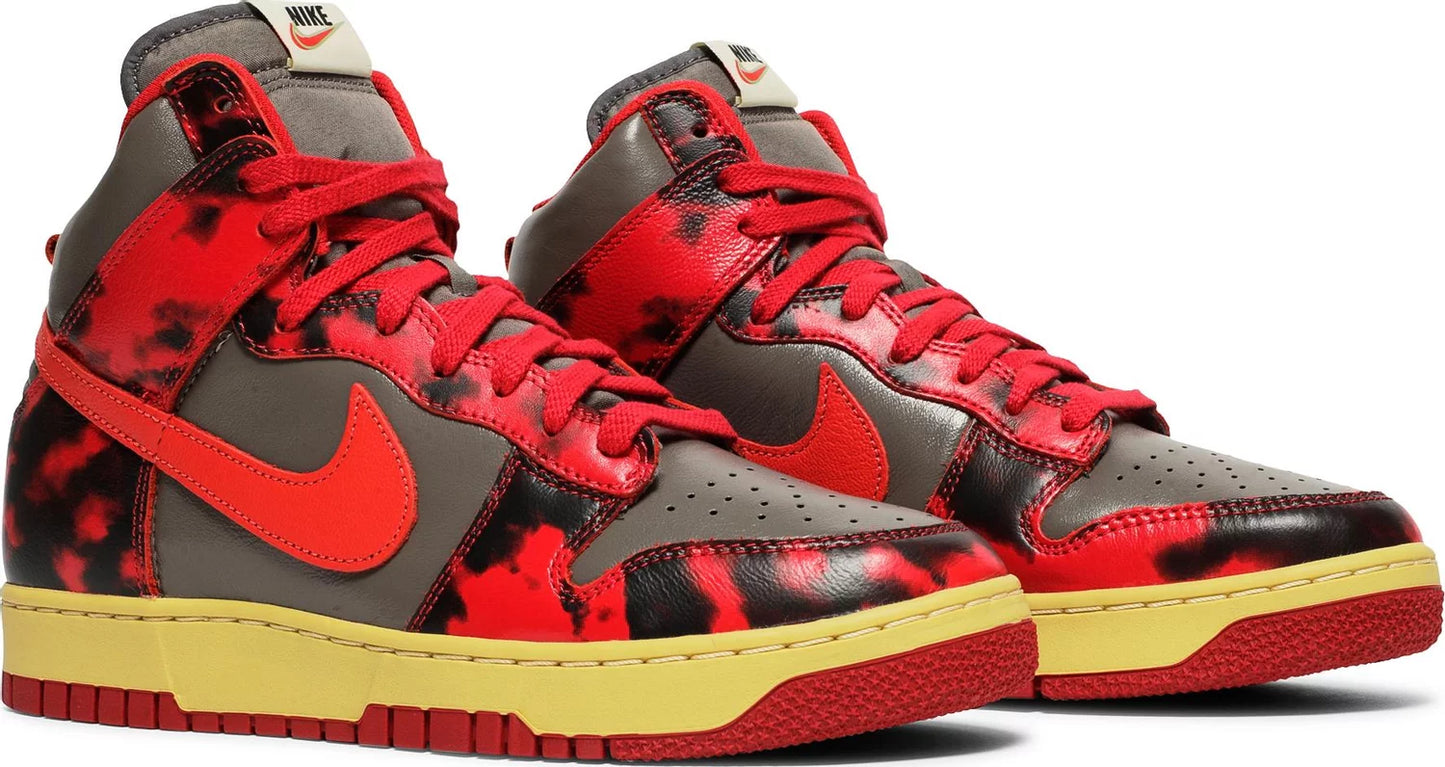 Nike Dunk High 1985 Red Acid Wash Nike