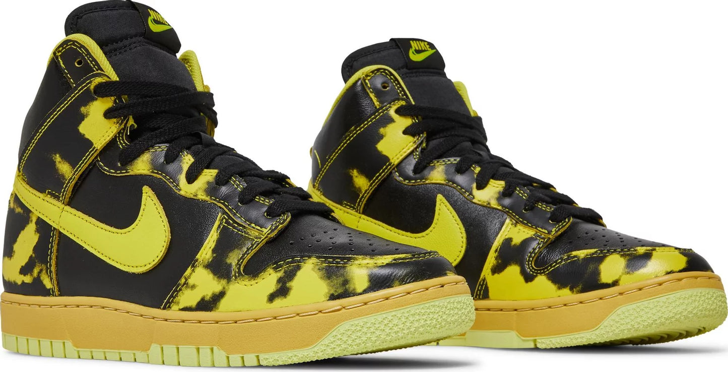 Nike Dunk High 1985 SP Yellow Acid Wash Nike