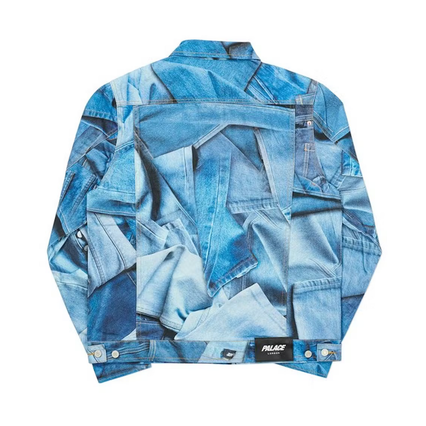 Palace Double Denim Jacket Blue Palace