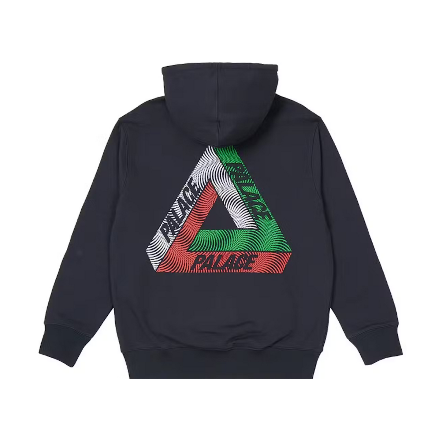 Palace Swirl Tri-Ferg Hoodie Navy Palace