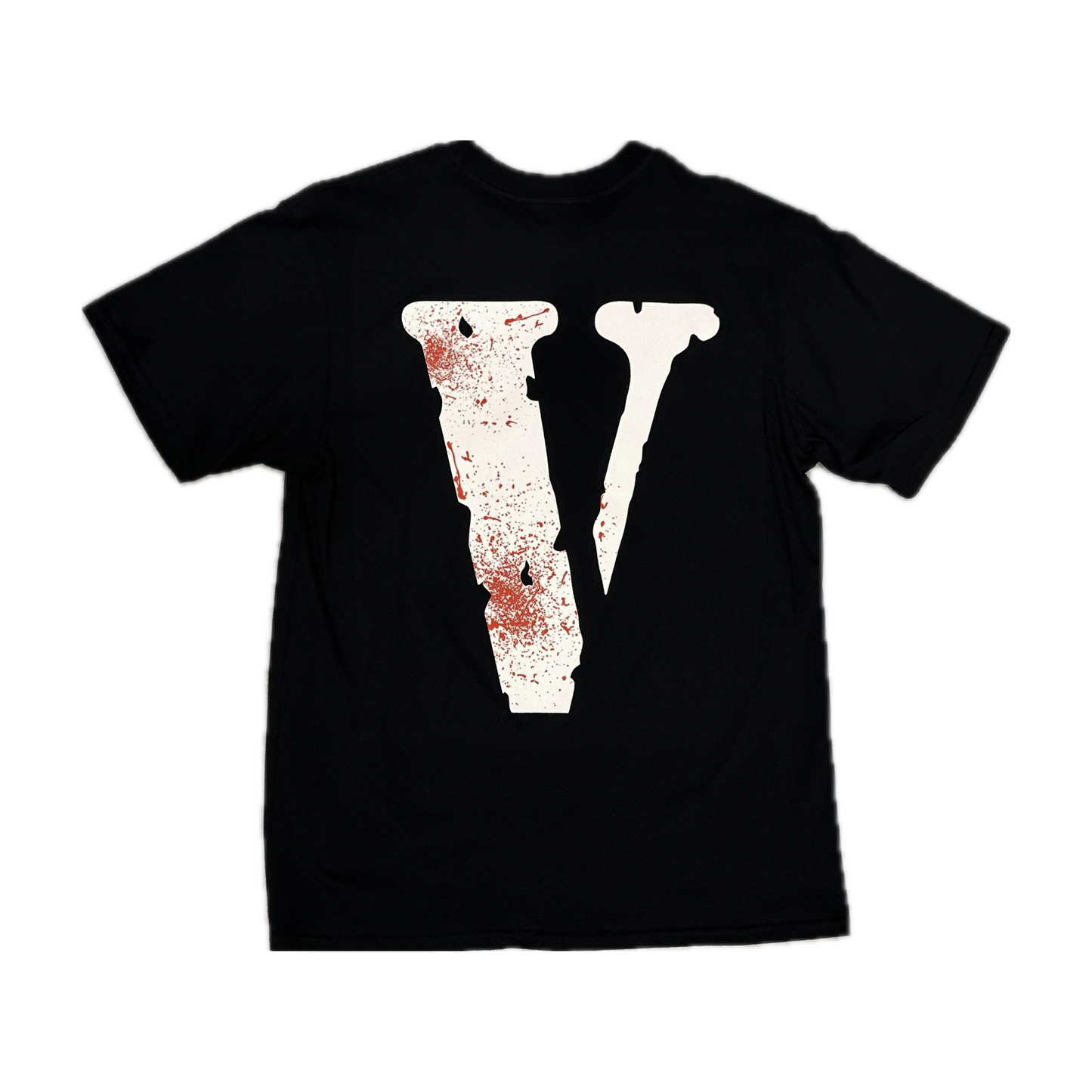 Vlone Friends Blood Splatter Tee Black Vlone