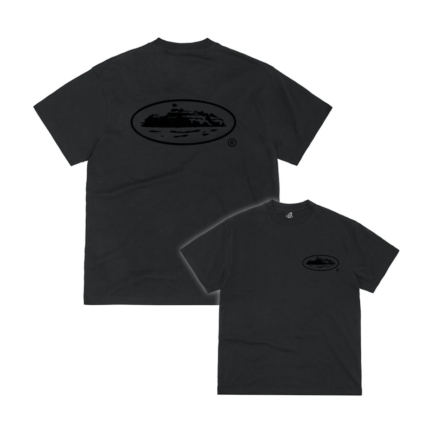 Corteiz OG Island Tee Triple Black Corteiz