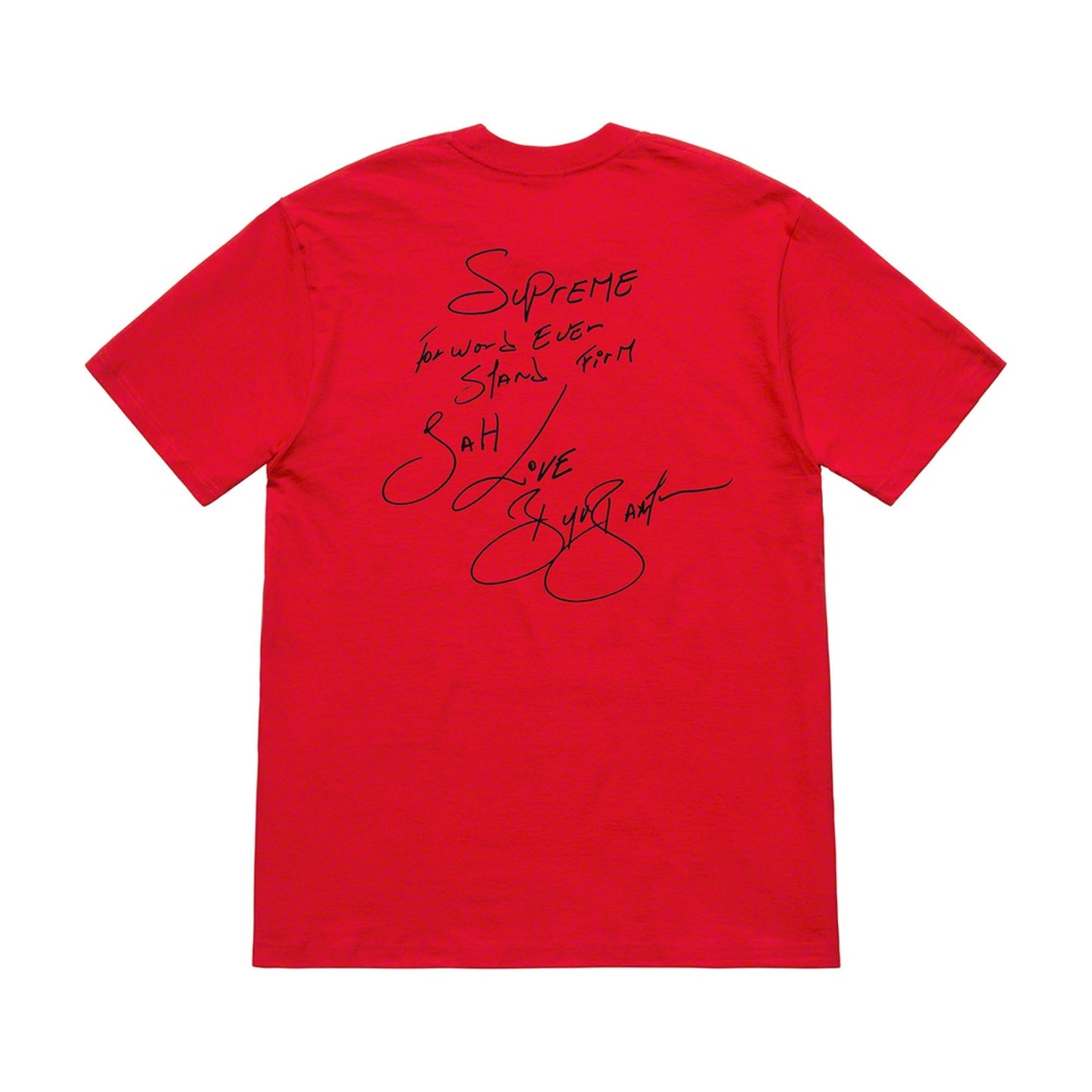 Supreme Buju Banton Tee Red Supreme