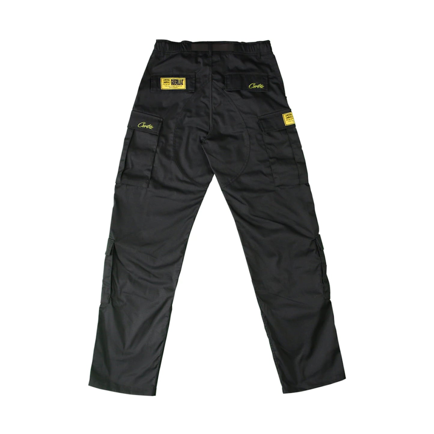 Corteiz Yella Guerillaz Cargos Black/Yellow