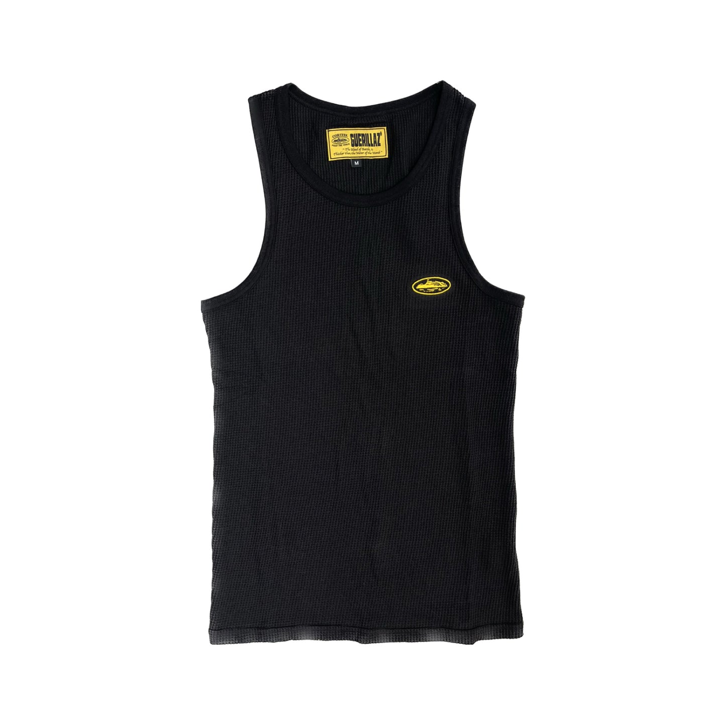 Corteiz Mens Bolo Essentials Tank Top Black Corteiz