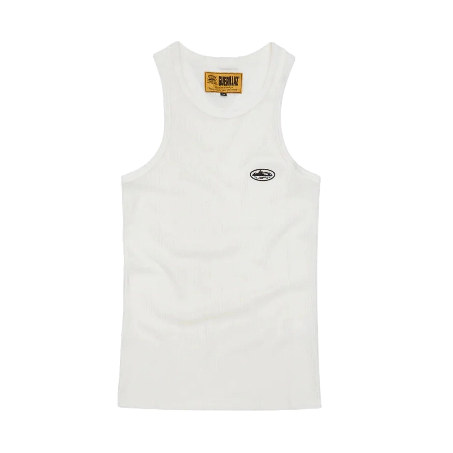 Corteiz Mens Bolo Essentials Tank Top White Corteiz