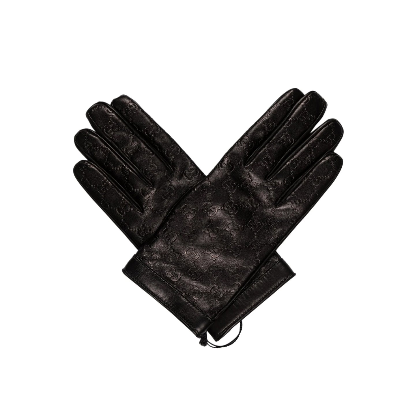 Gucci Leather Monogram Gloves