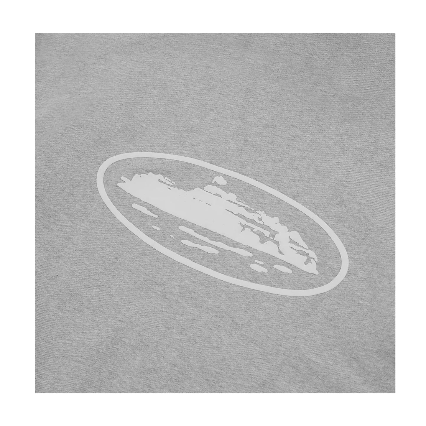 Corteiz Island Puff Print Sweatpant Heather Grey