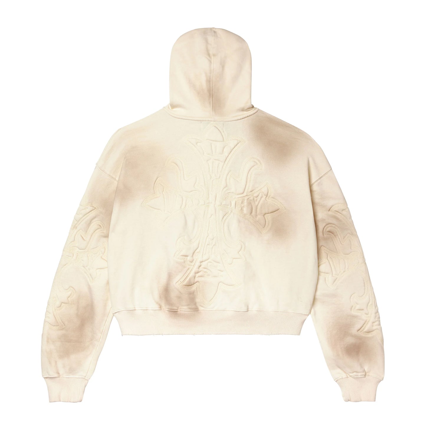 Vale Forever Carver Zip Up Hoodie Cream