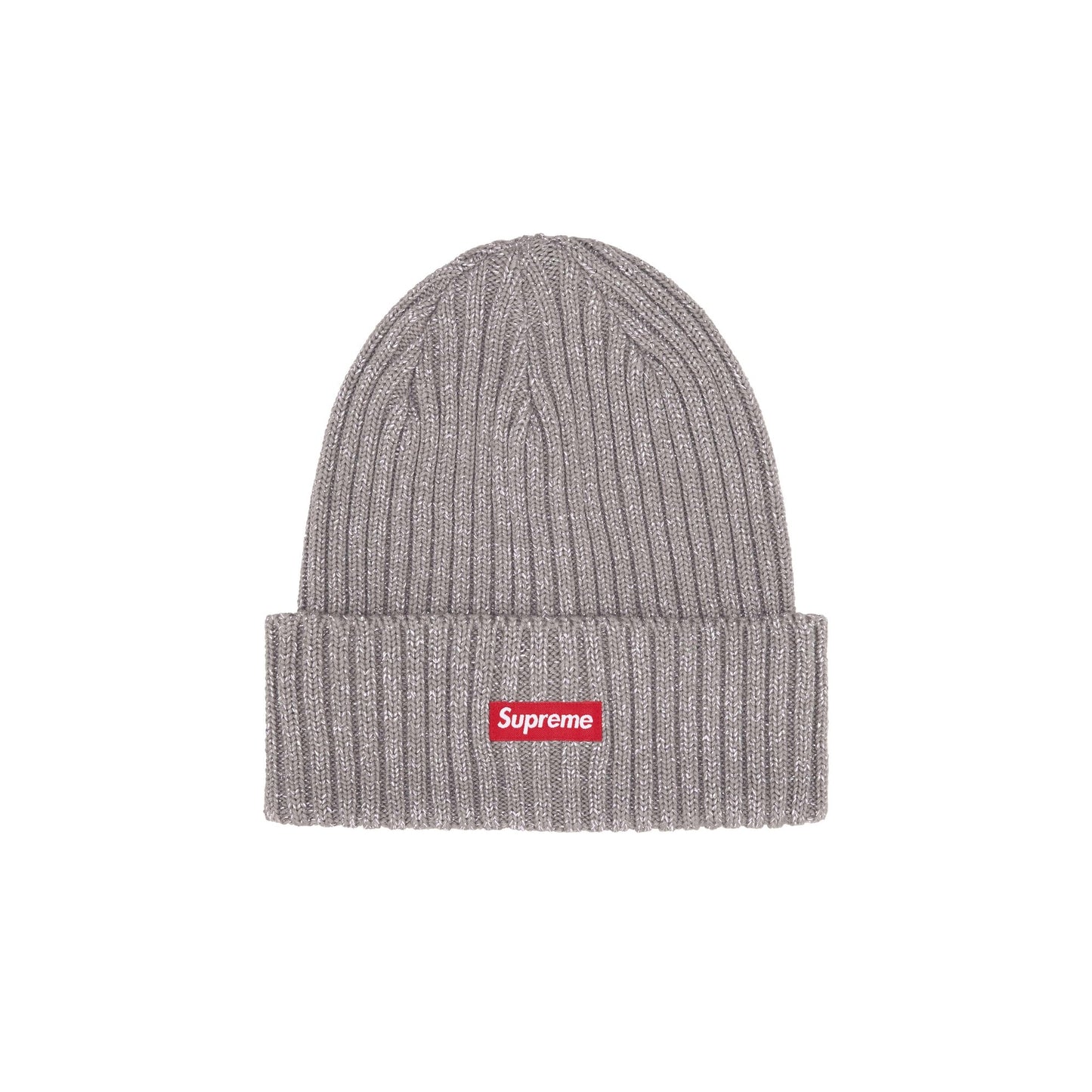 Supreme Overdyed Beanie (SS25) Metallic Silver