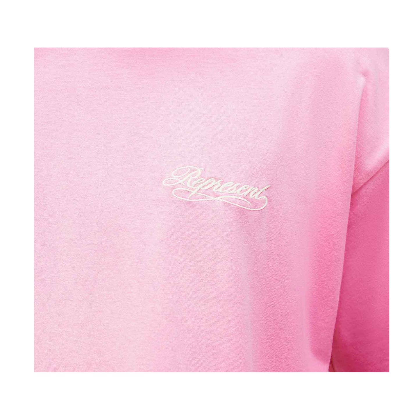 Represent Dual Layer Script Tee Pink