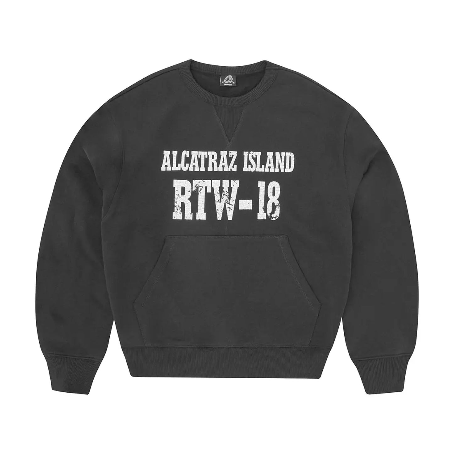 Corteiz Air 18 Crewneck Black