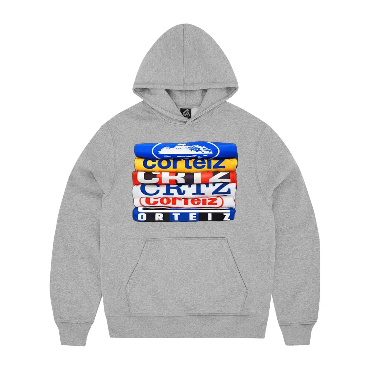 Corteiz Stack Hoodie Grey