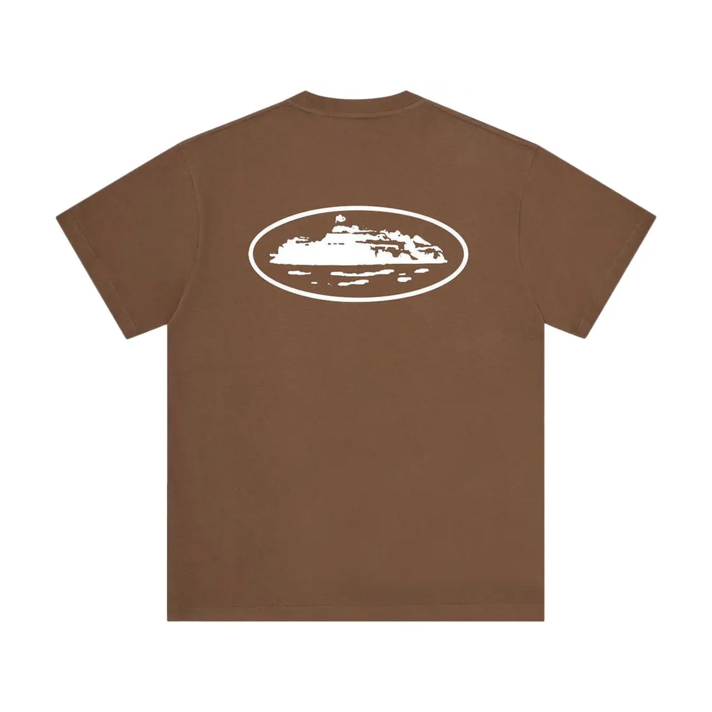 Corteiz Island Tee brown