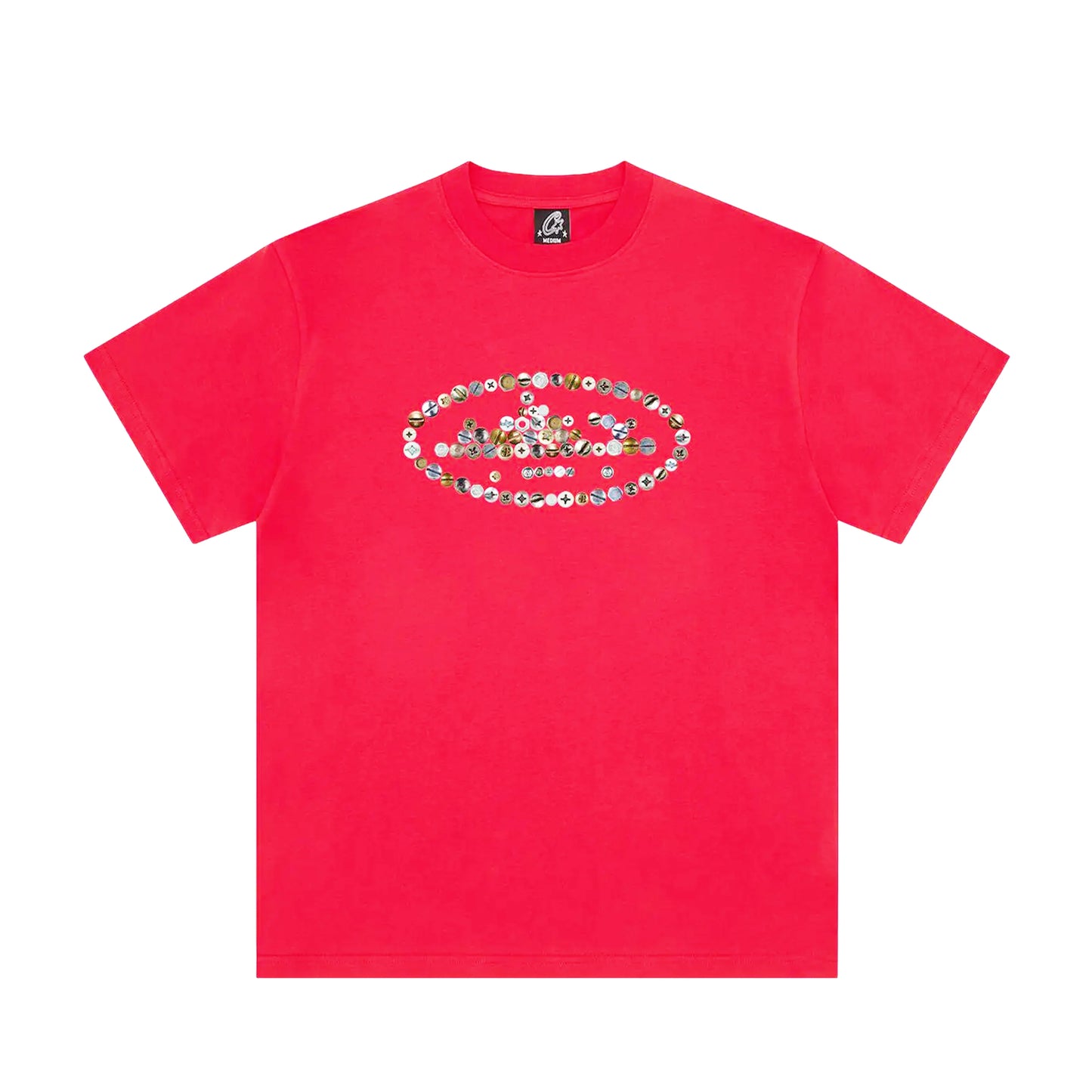 Corteiz Screw Island Tee Red
