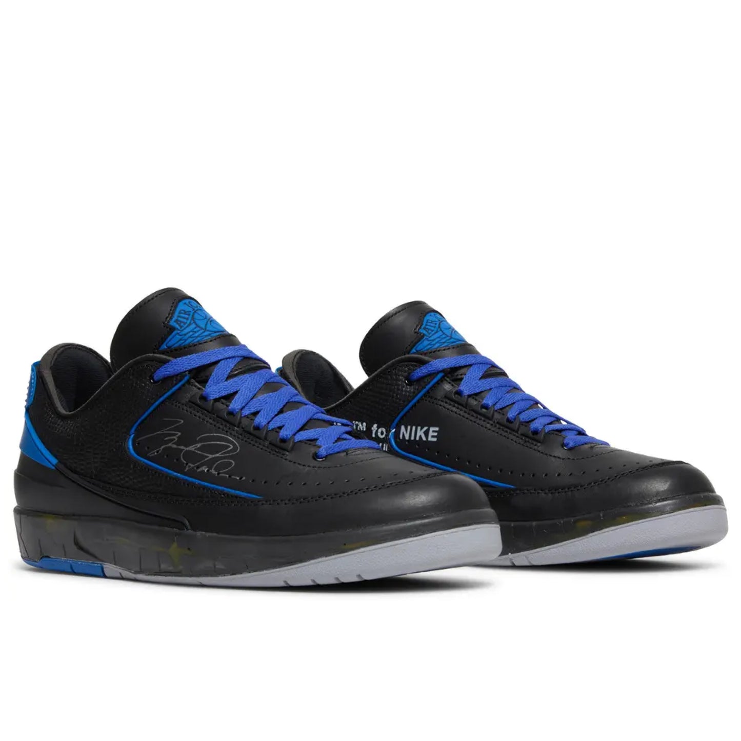 Jordan 2 Retro Low SP Off-White Black Blue