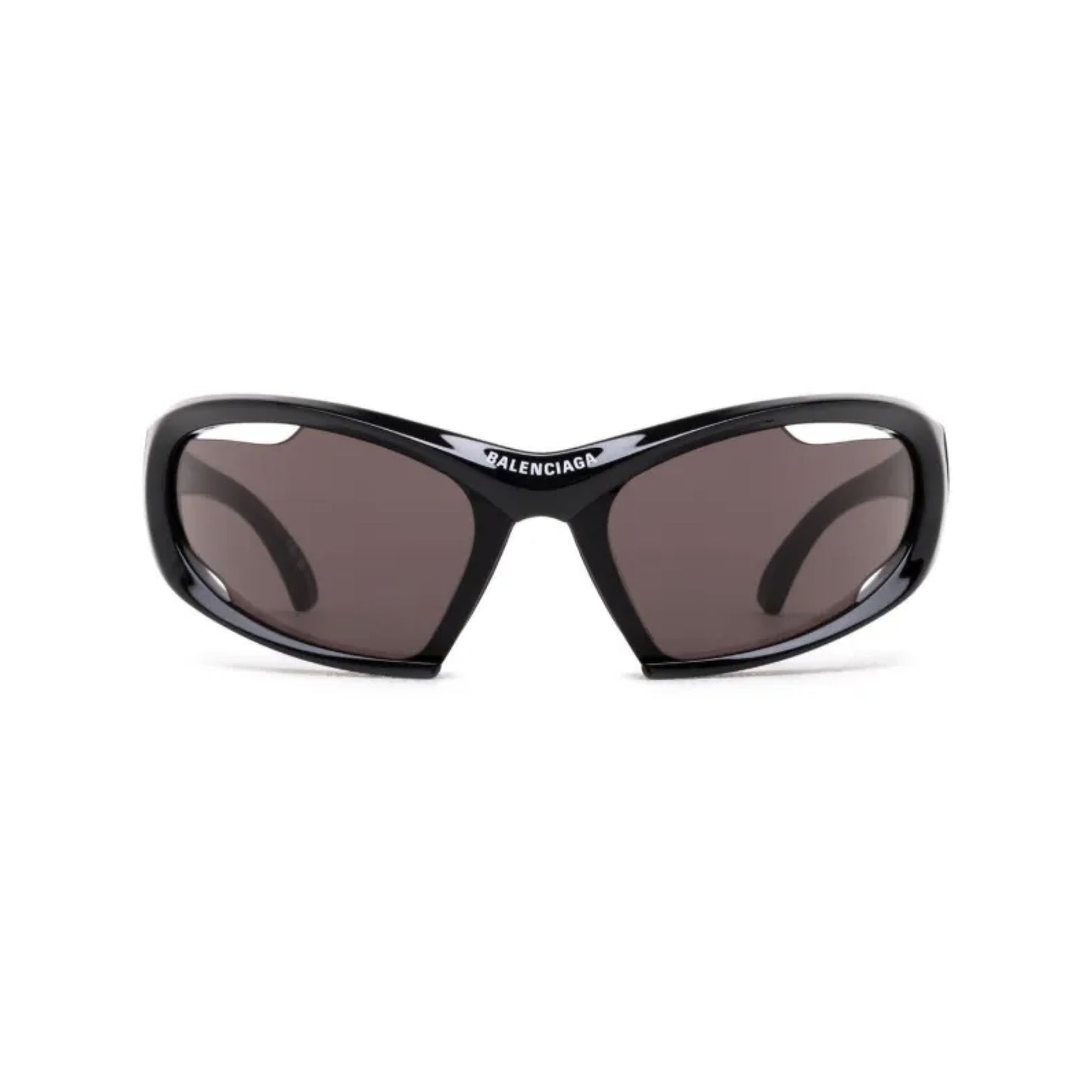 Balenciaga Cut Out Sunglasses Black
