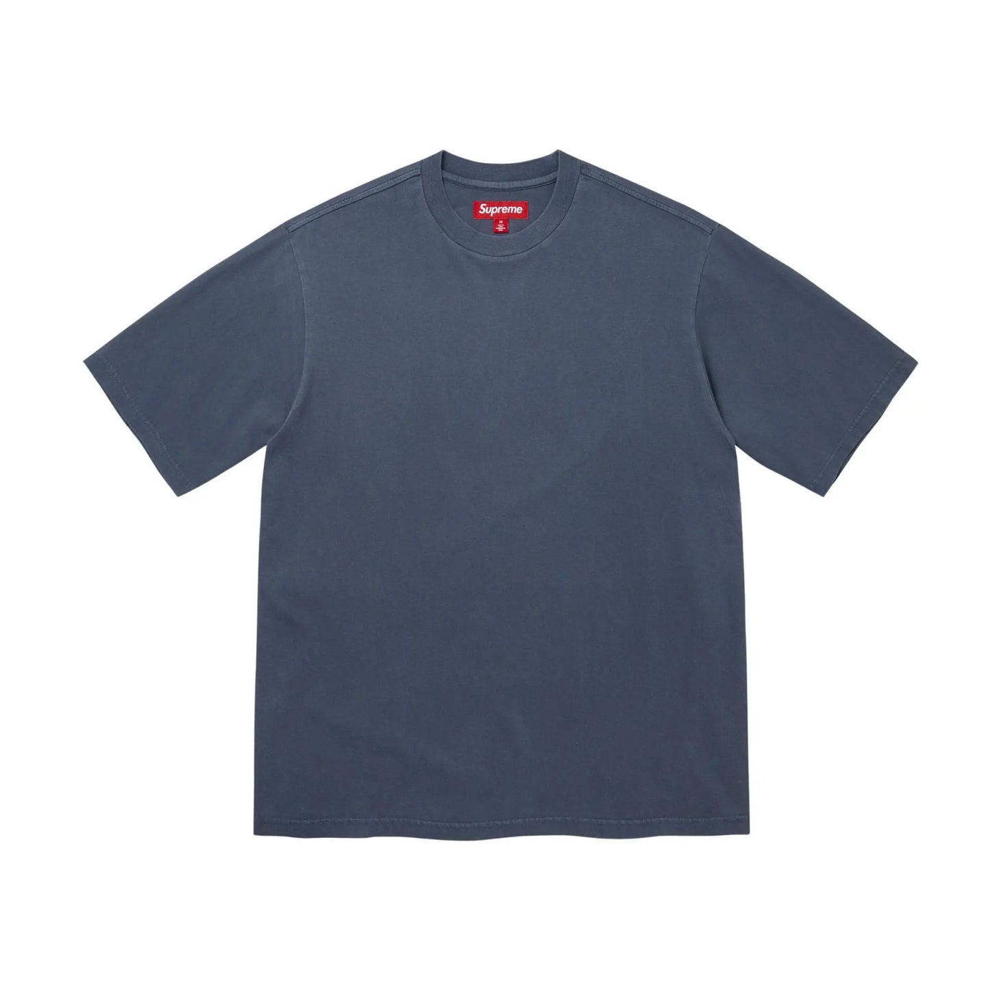 Supreme Rhinestone Script Short-Sleeve Top Navy