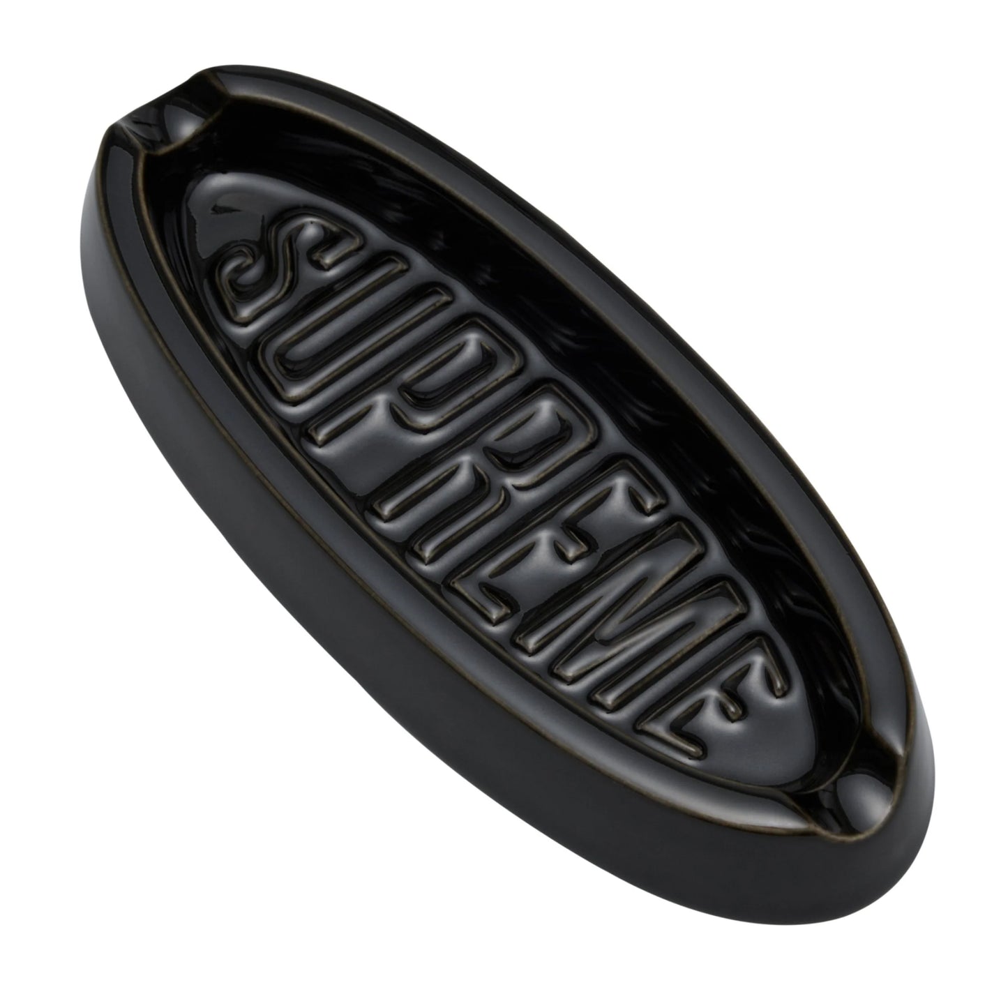 Supreme Oval Tray Black