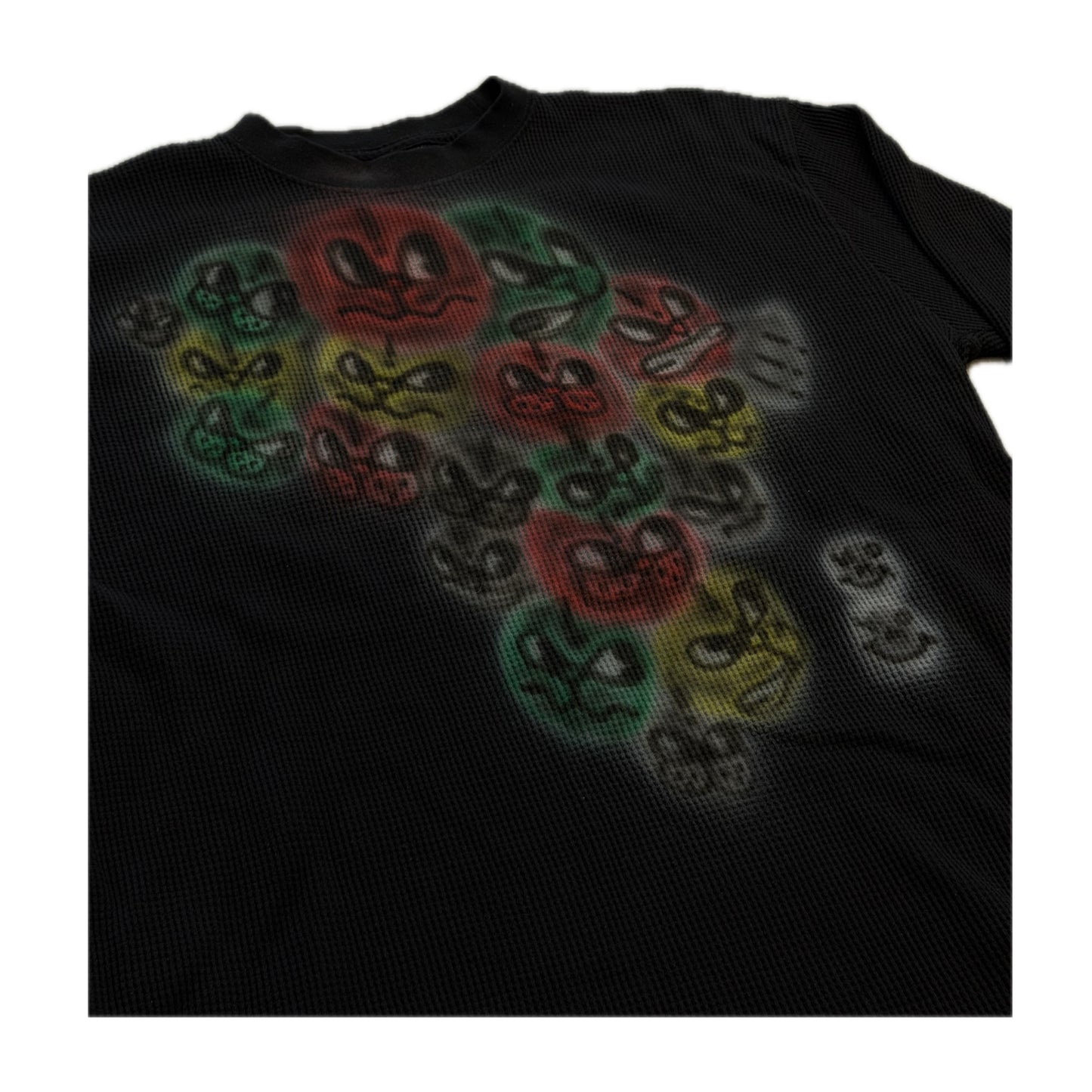 Who Knows Custom Africa Airbrush 1/1 Longsleeve Thermal Tee