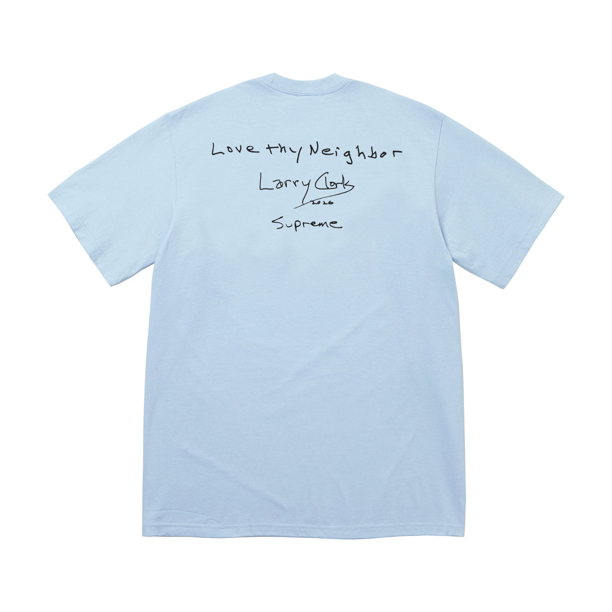 Supreme Box Logo Rundhalsausschnitt (FW18) Marineblau
