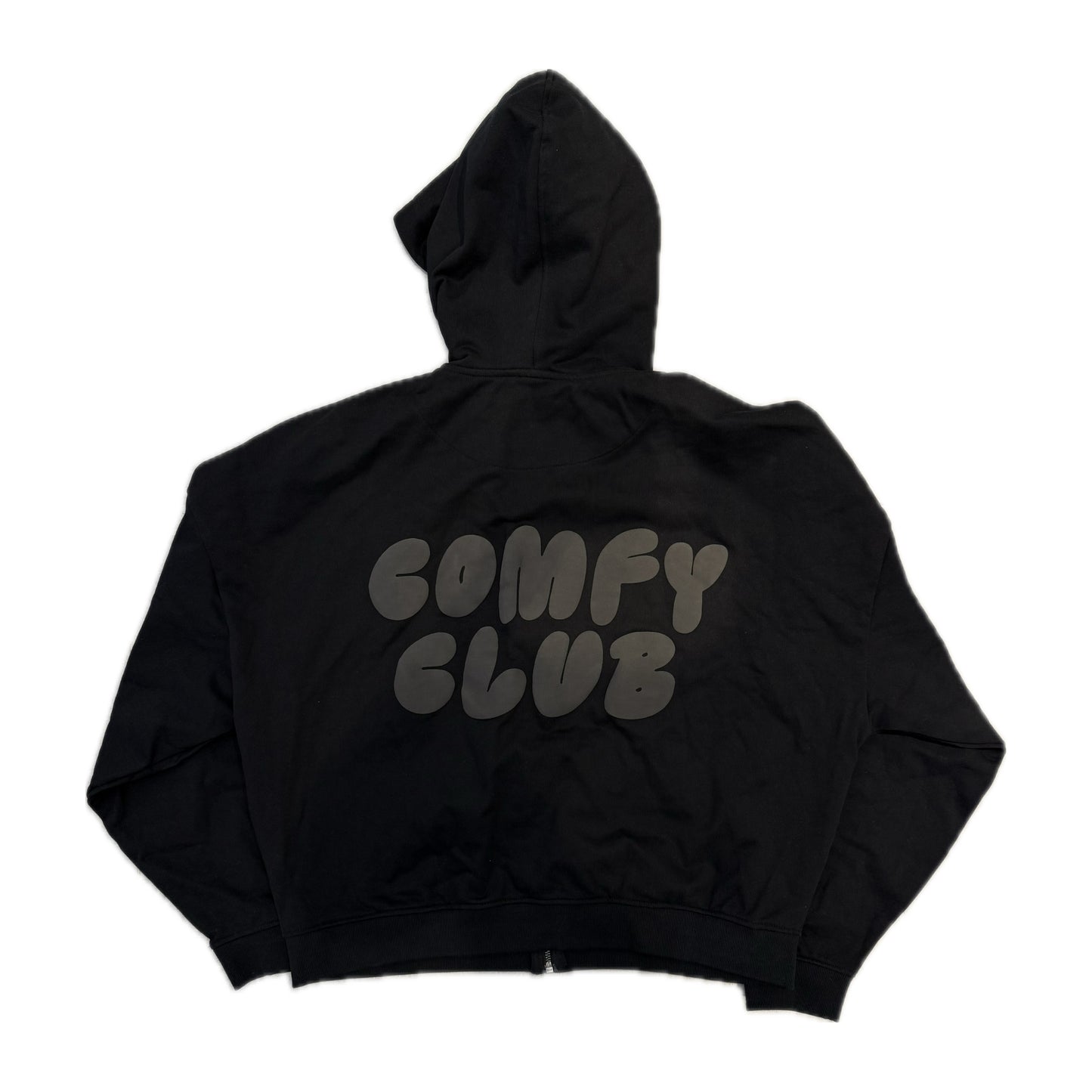 Nina Janova Comfy Club Zip Hoodie Black/Black