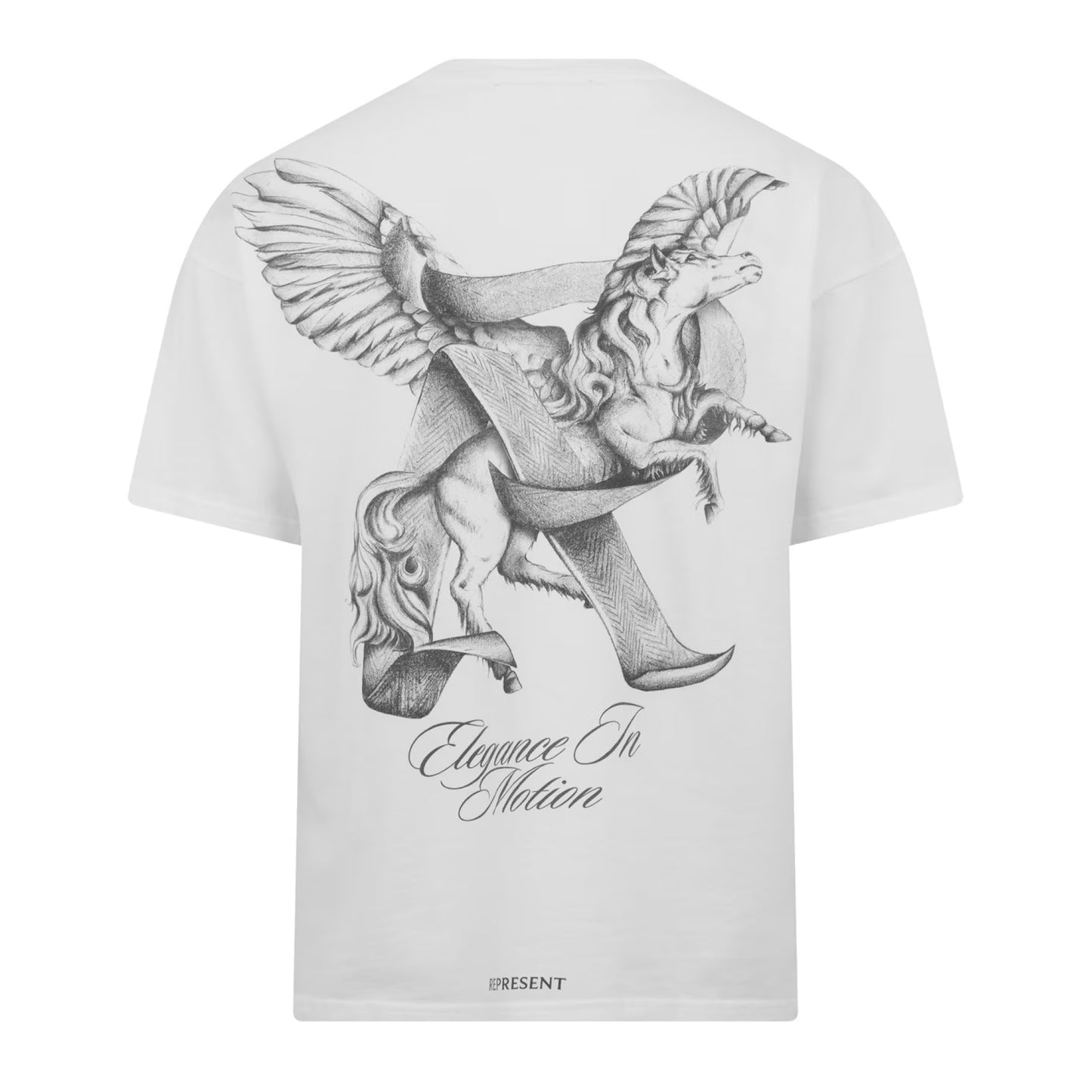 Represent Elegance In Motion Tee White