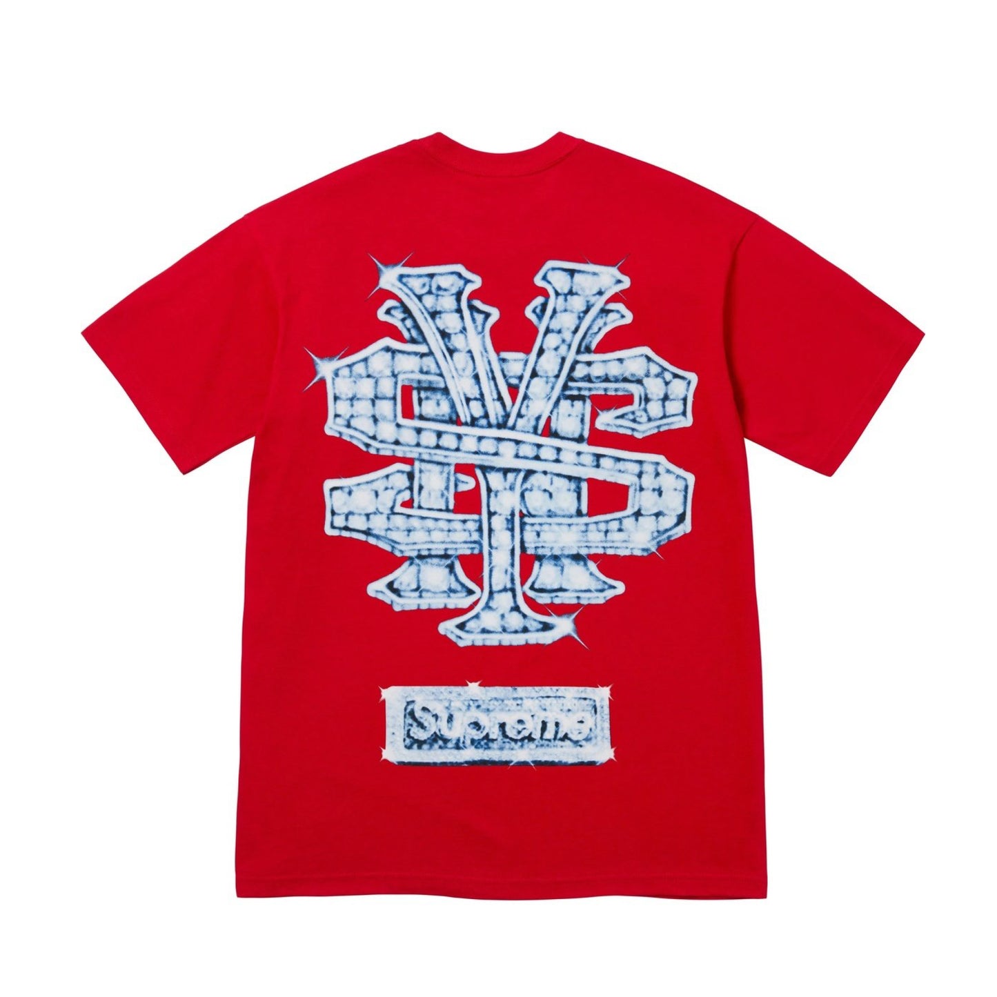 Supreme Snowman Tee Red