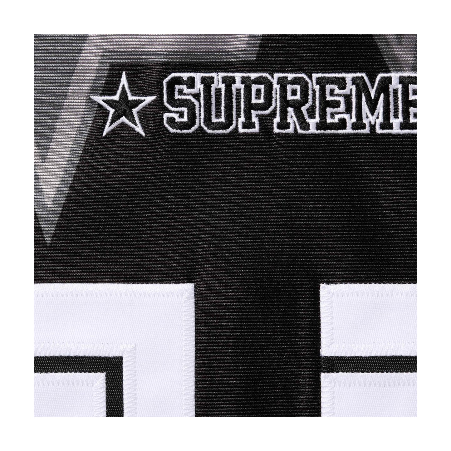 Supreme Stars Football Jersey Black