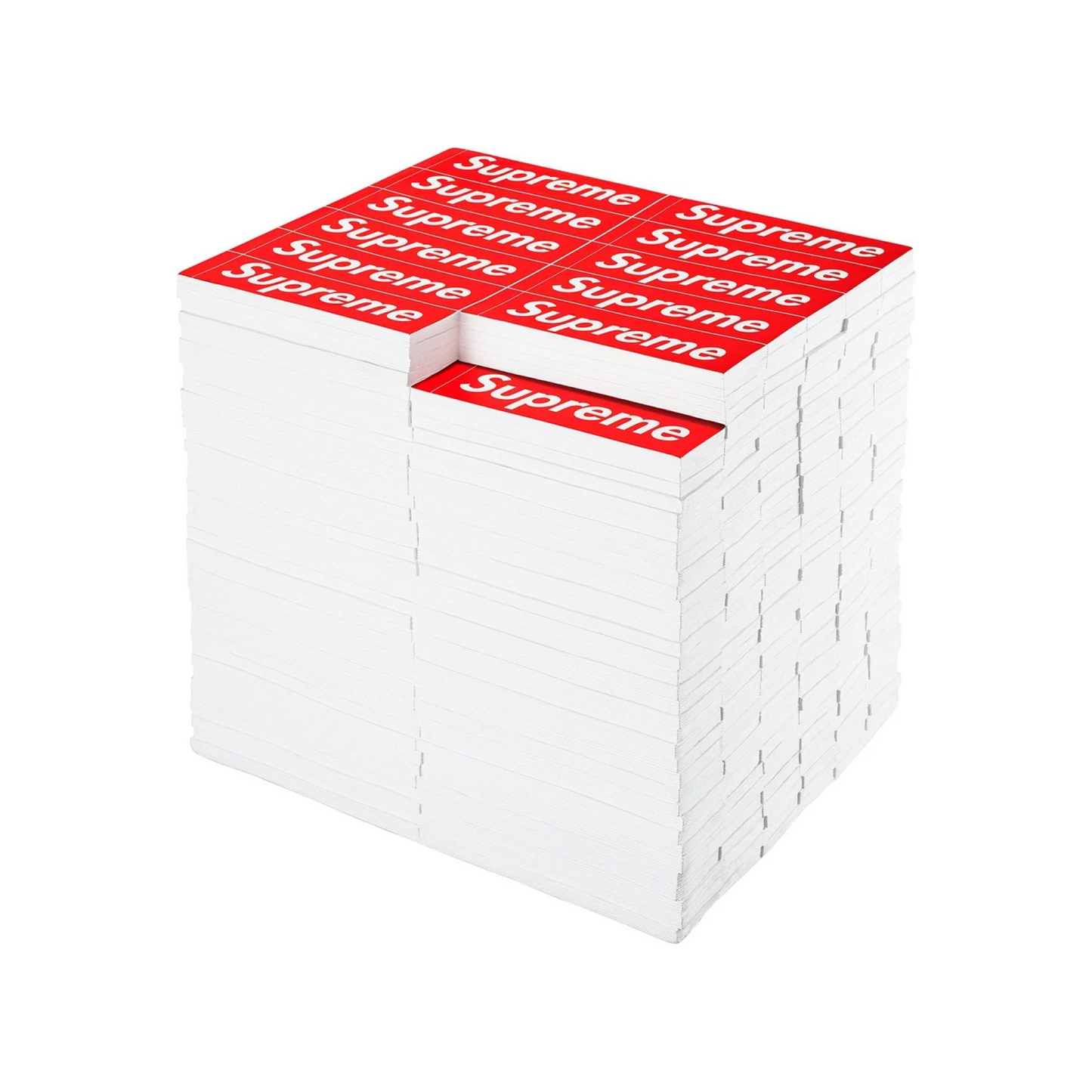 Supreme Rotary Hero Sticker Bricks Stool Side Table Red Supreme