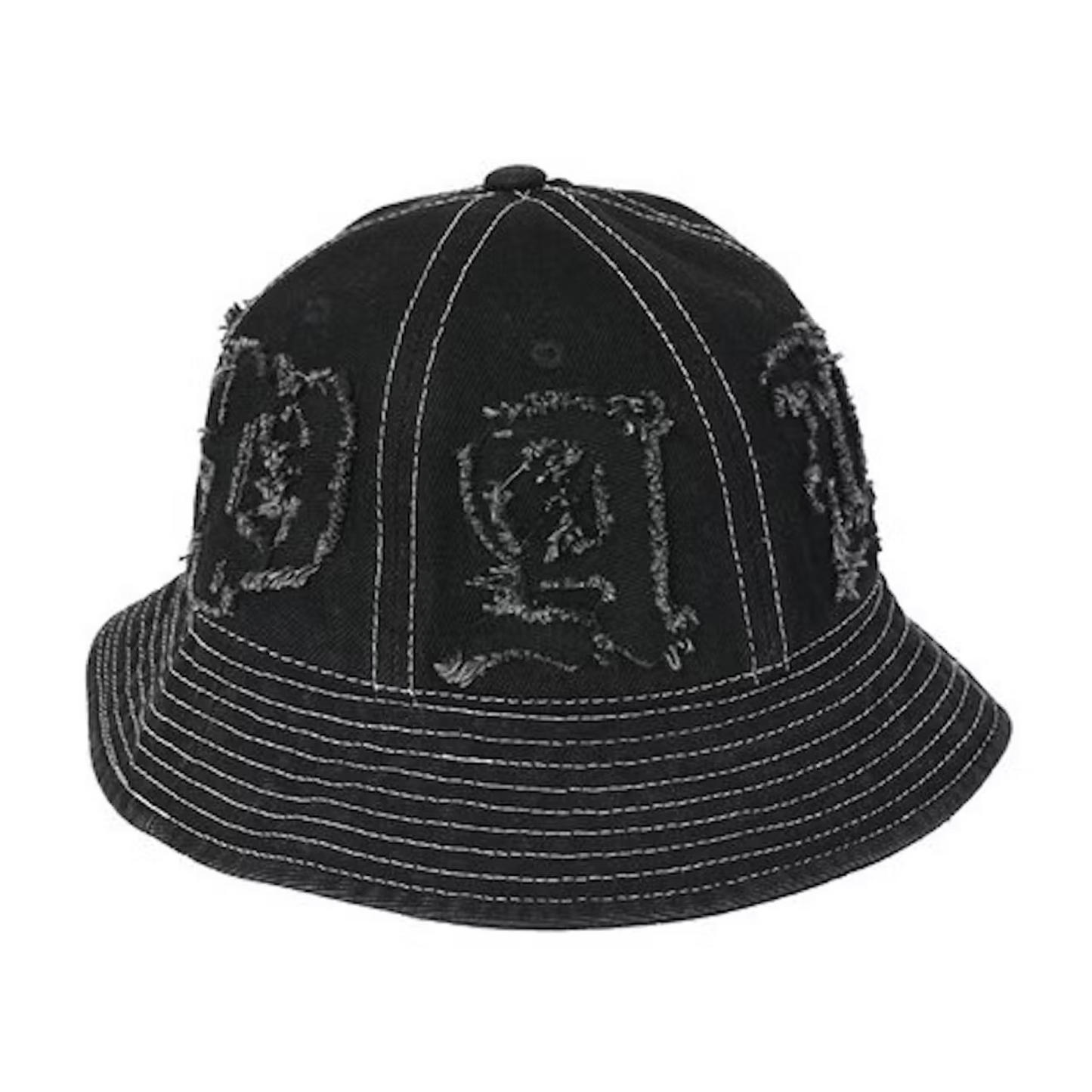 Palace Lique Denim Bucket Hat Black Palace
