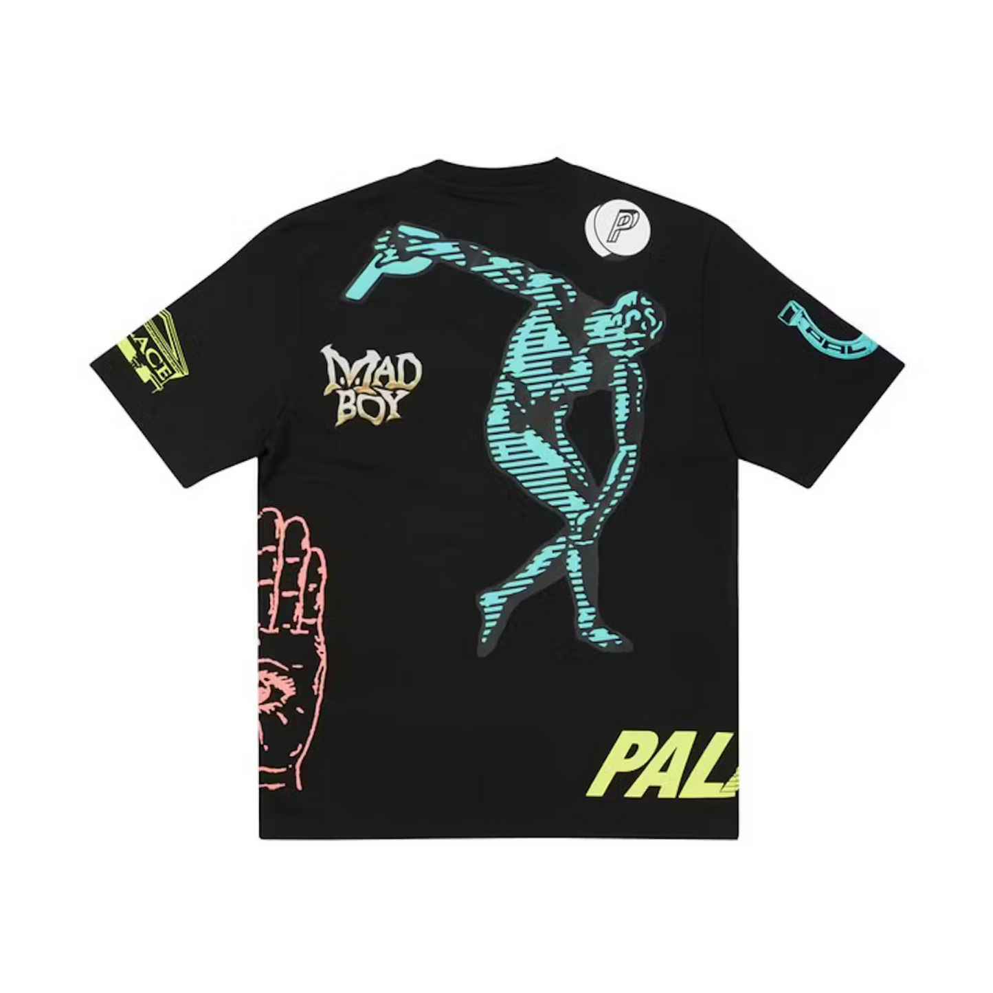 Palace x Cannondale Mad Boy Tee Black Palace