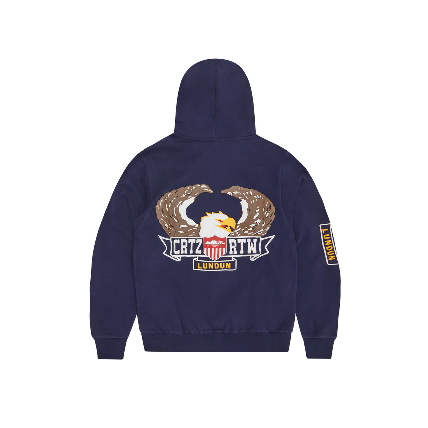 Corteiz Dipset Zip Up Hoodie Navy Corteiz