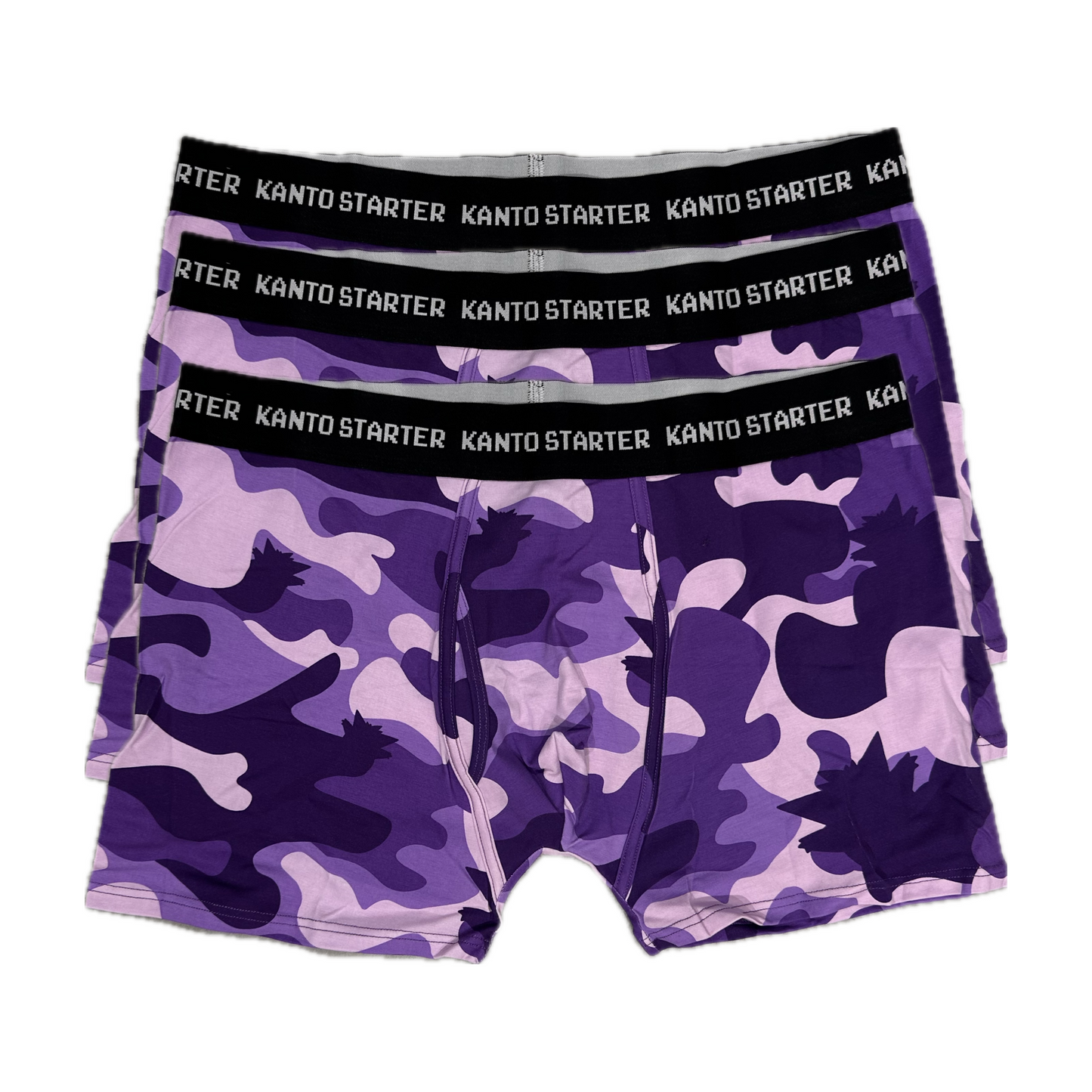 Kanto Starter Boxers Purple (3 Pack) Kanto Starter