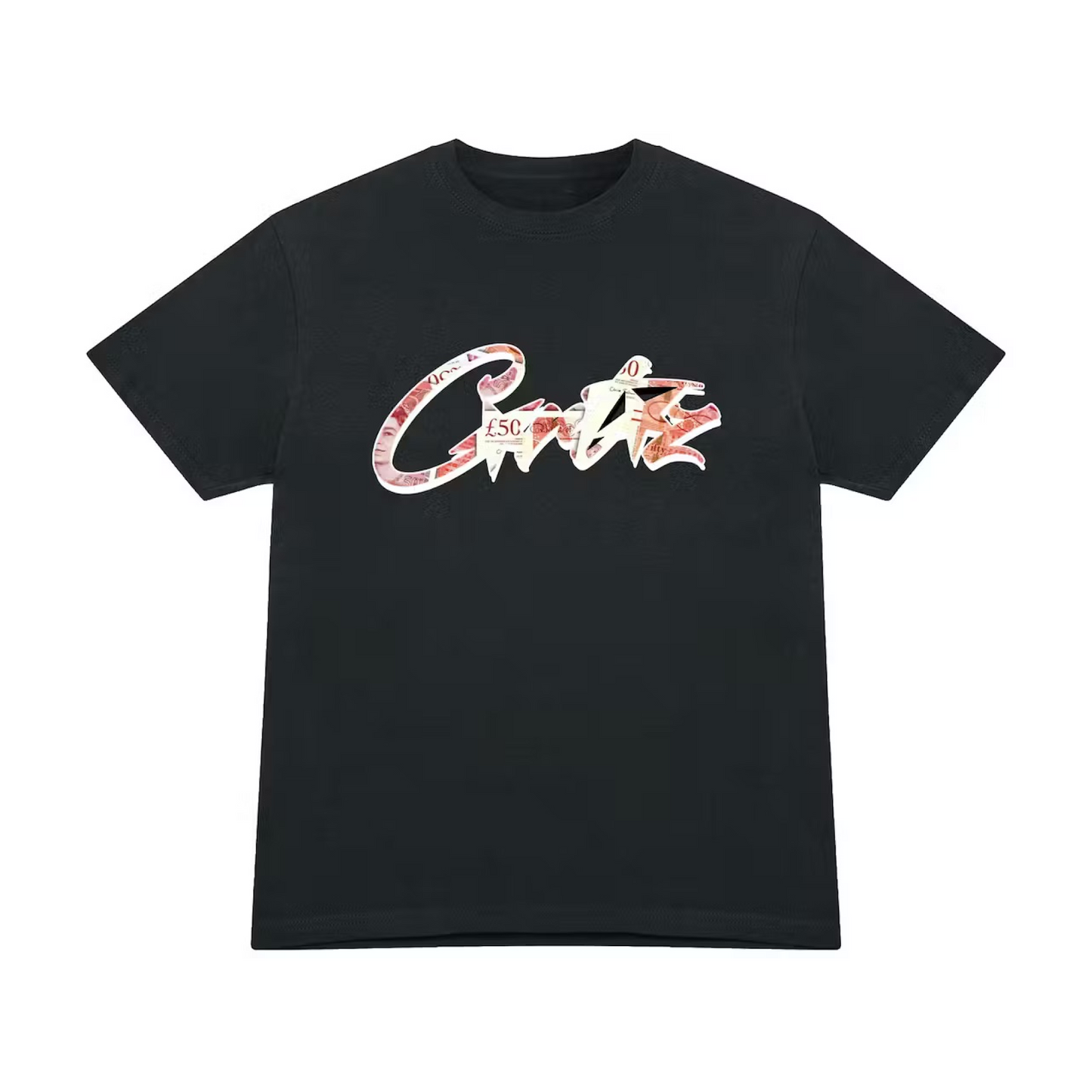 Corteiz Money On My Mind Tee Black Corteiz