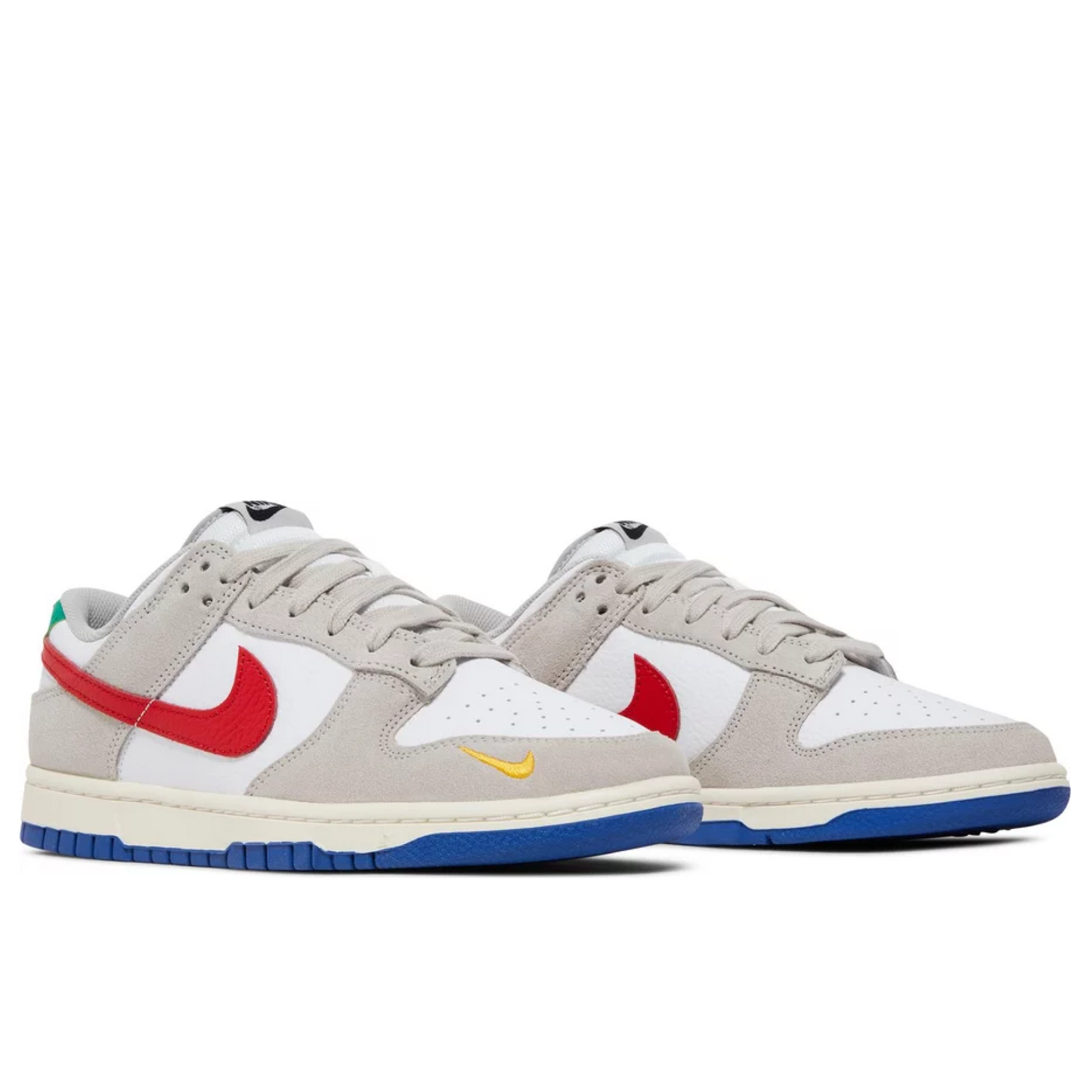 Nike Dunk Low Light Iron Ore Red Blue Nike