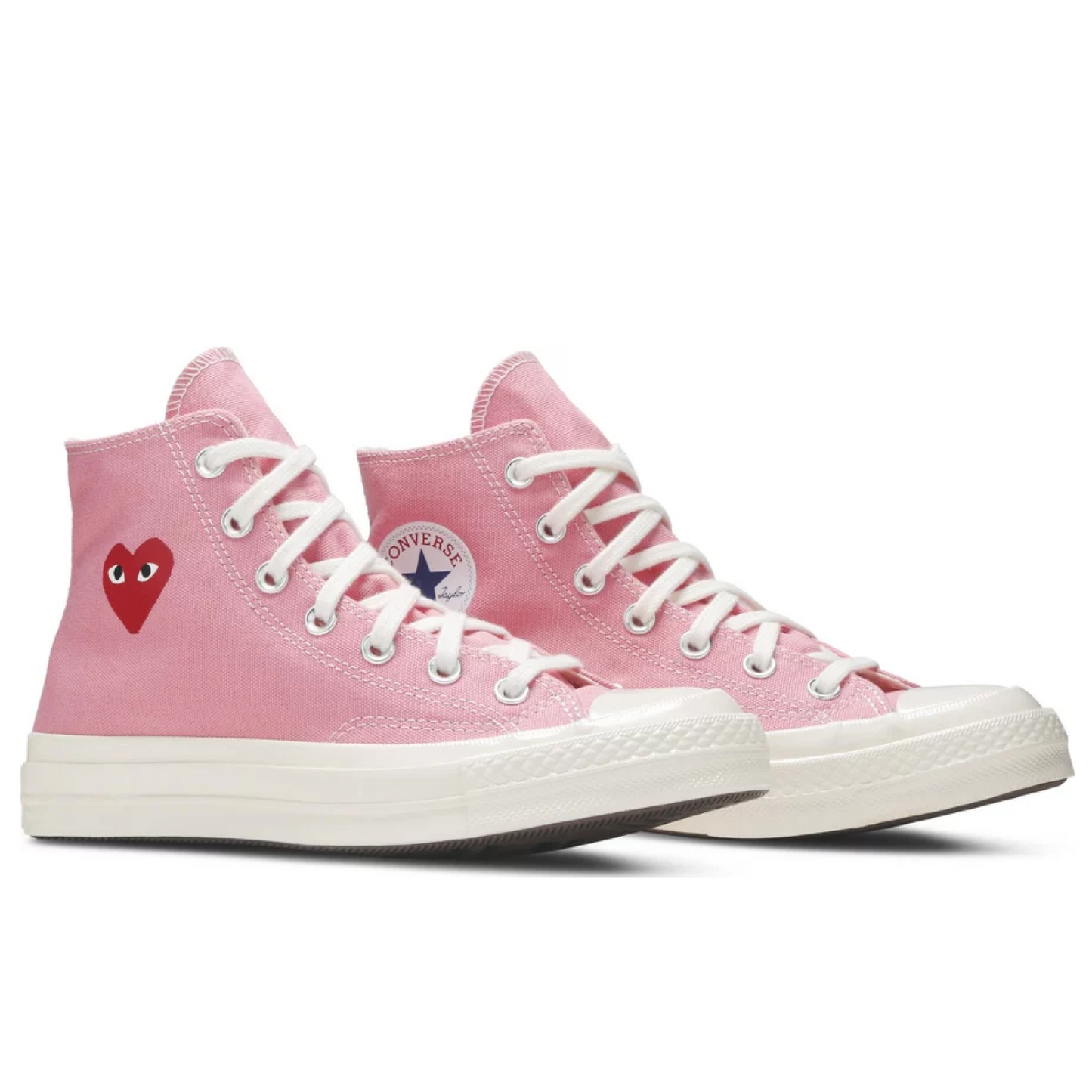 Converse Chuck Taylor All Star 70 Hi Comme des Garcons Play Bright Pink Converse