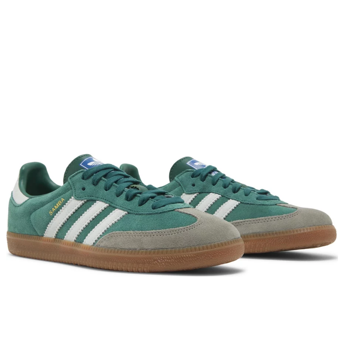 Adidas Samba OG Collegiate Green Gum Grey Toe Adidas
