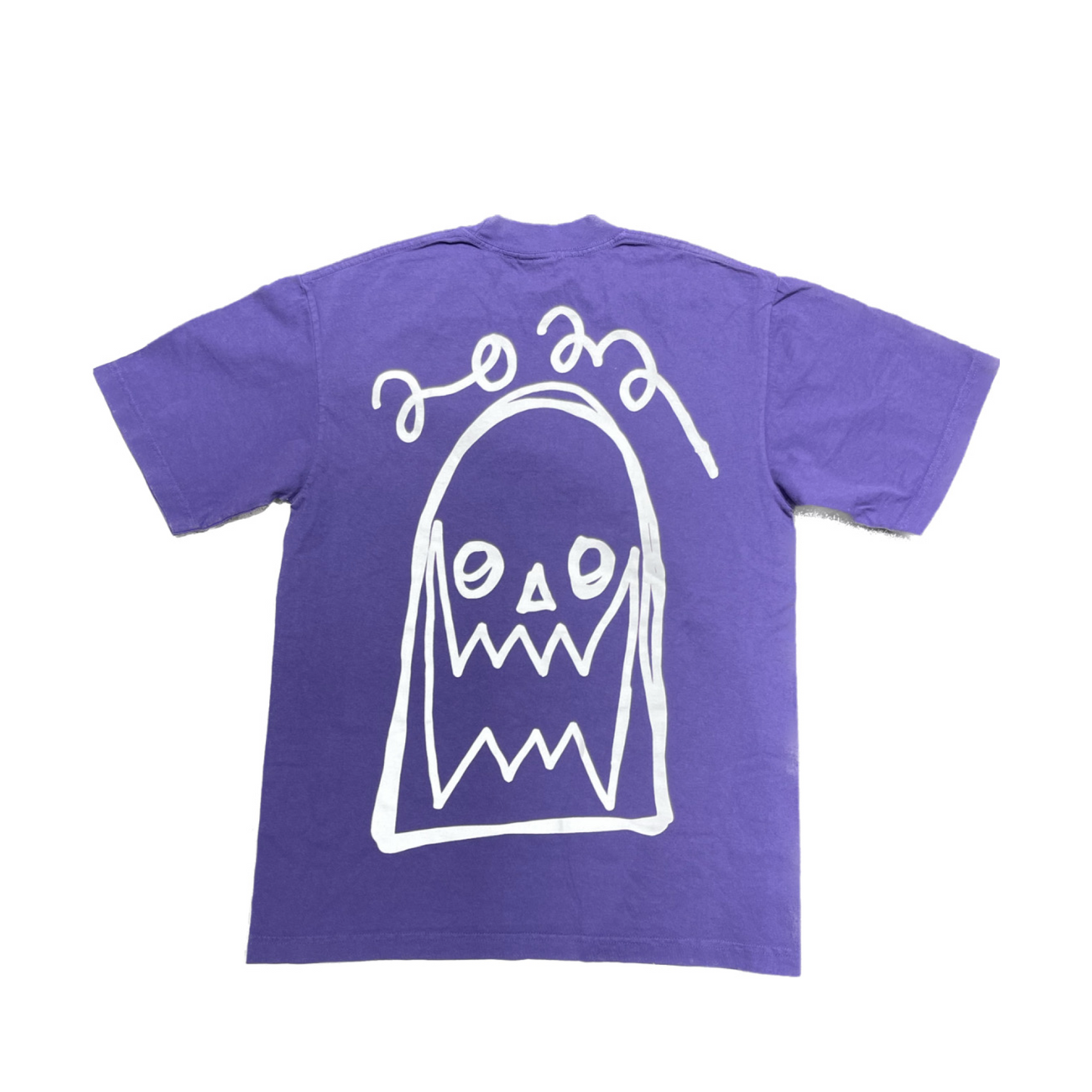 Supreme/ASSPIZZA Tripple Box Logo Tee Purple Asspizza