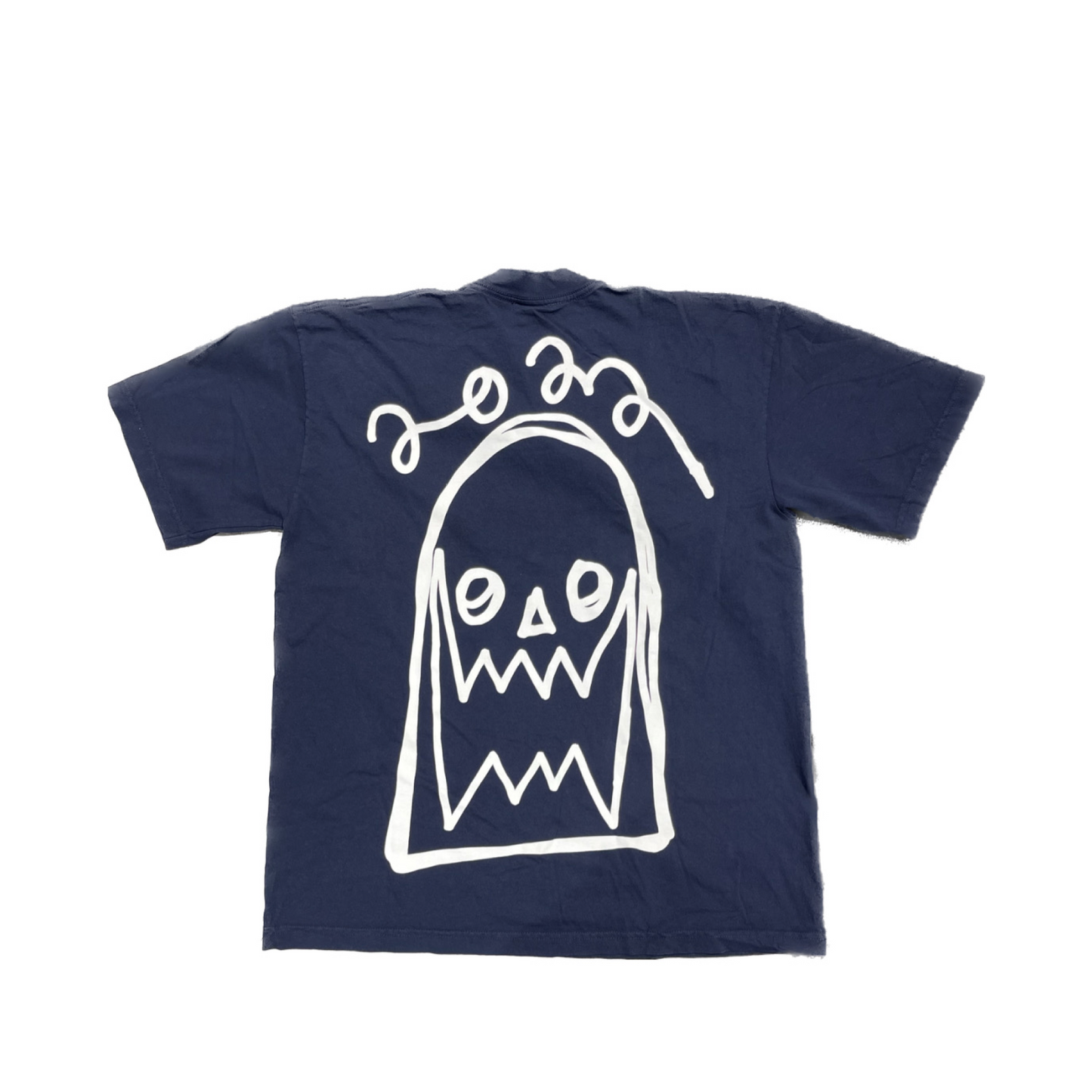 Supreme/ASSPIZZA Tripple Box Logo Tee Navy Asspizza
