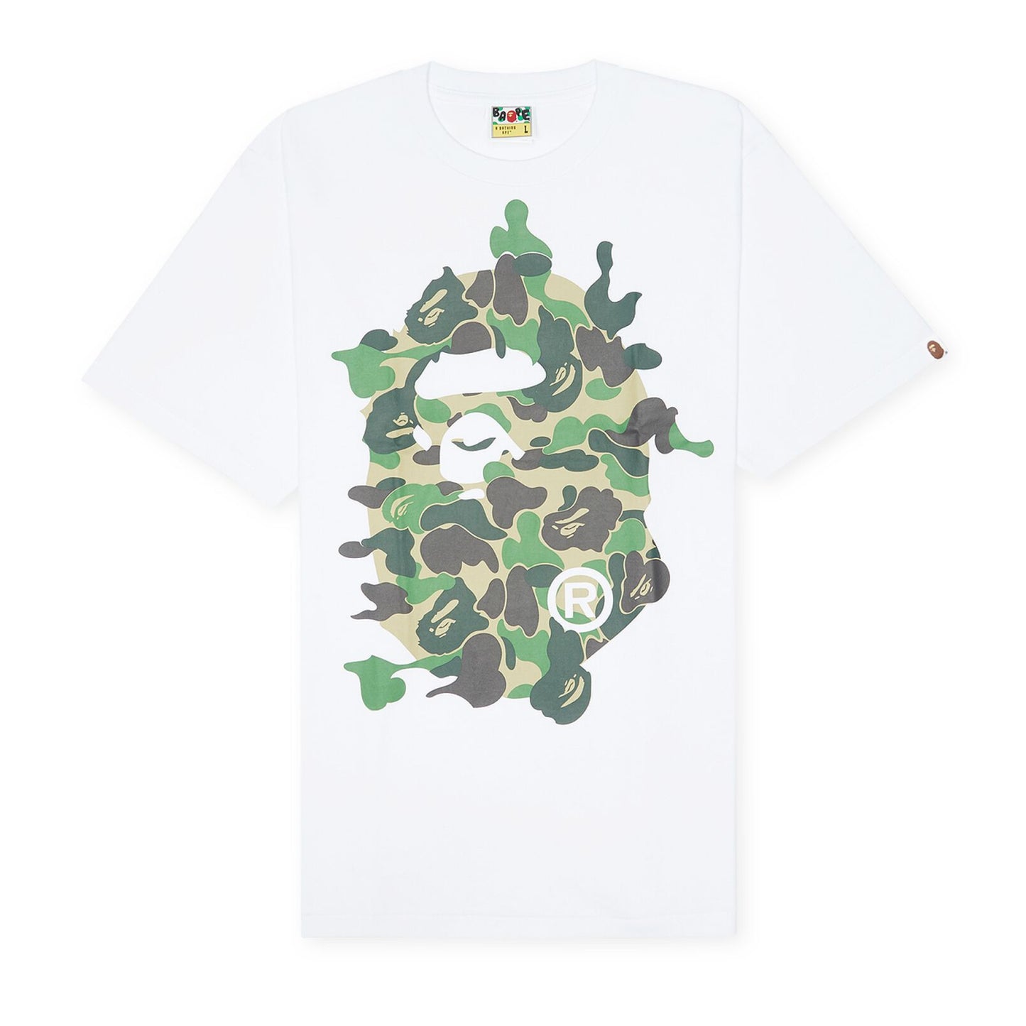 Bape A Bathing Ape ABC Camo Rebuild Big Ape Head Tee
