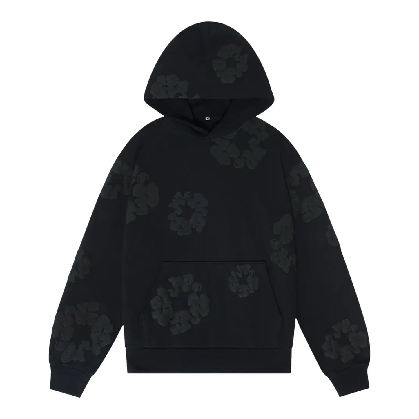 Denim Tears Cotton Wreath Sweatshirt Black Monochrome