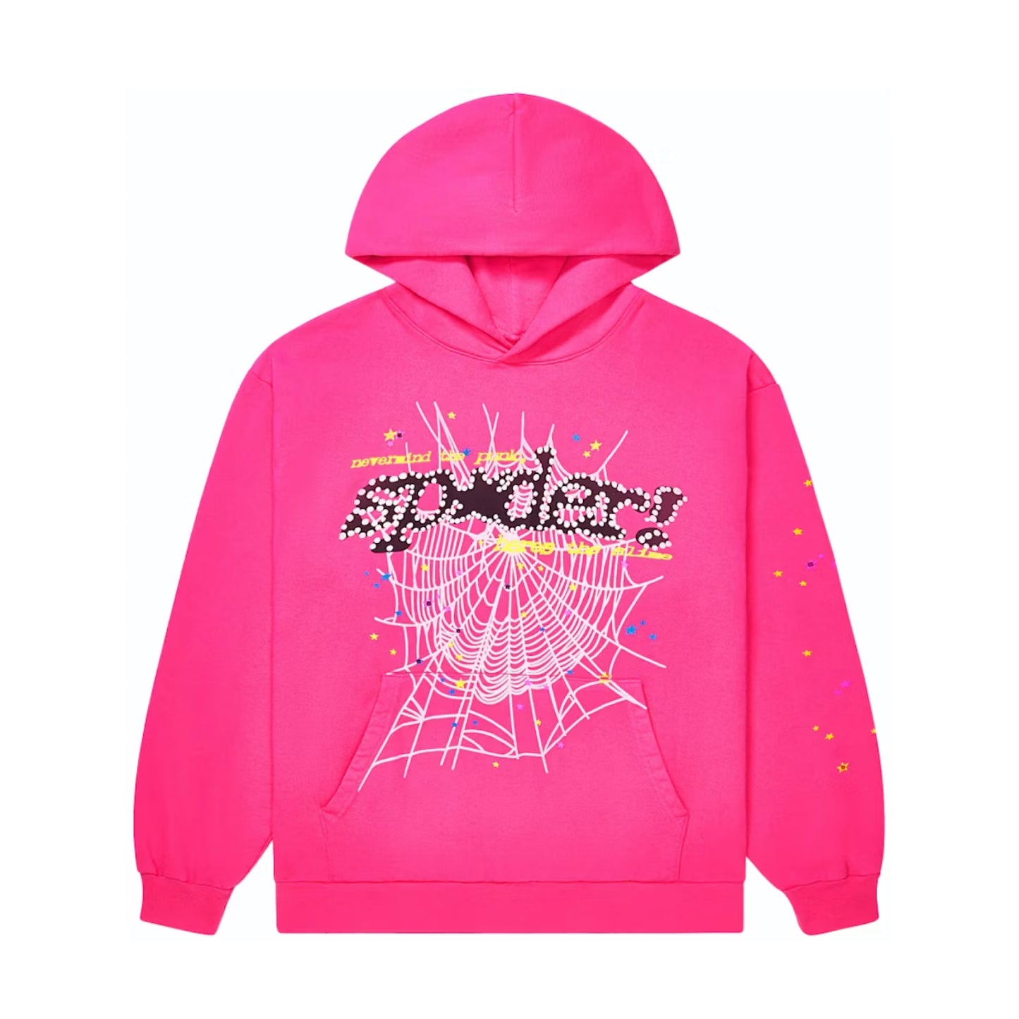 Sp5der P*NK V2 Hoodie Pink
