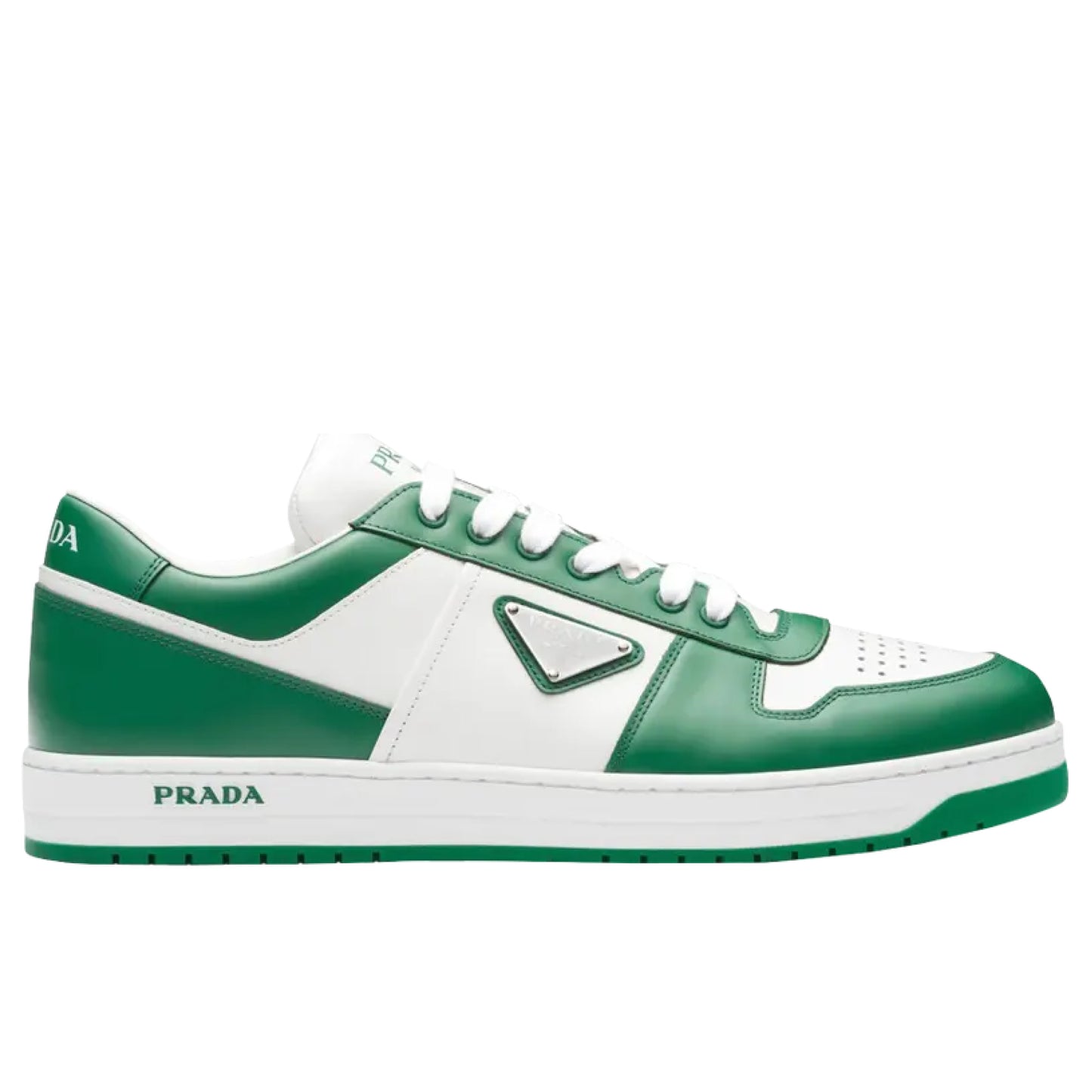 Prada Downtown Low Top Sneakers Green