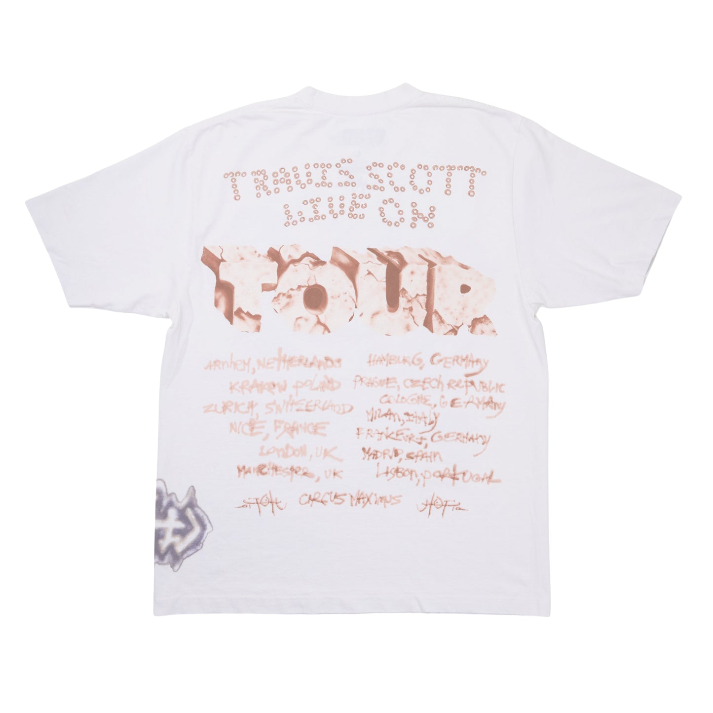 Travis Scott Utopia Tour Circus Maximus European Exclusive Skitzo Tee