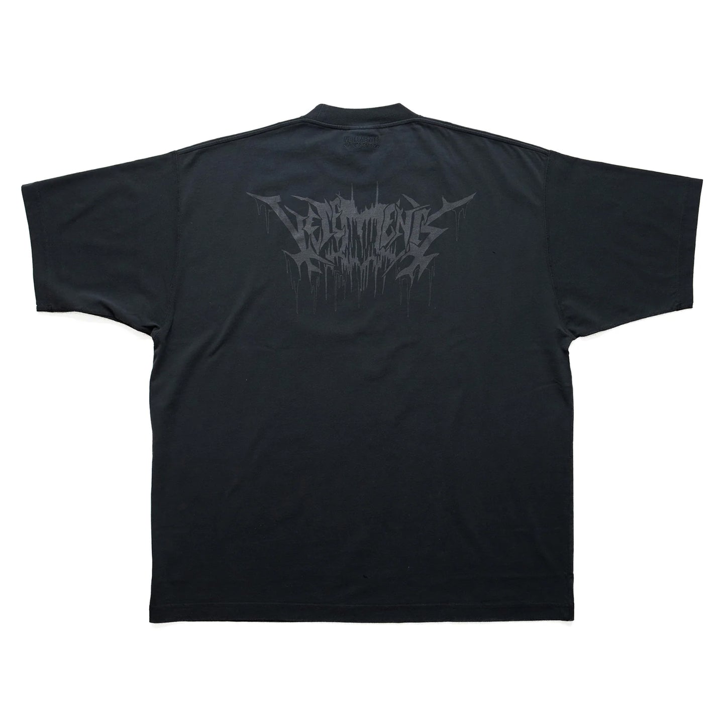 Vetements Skull Metal Tee