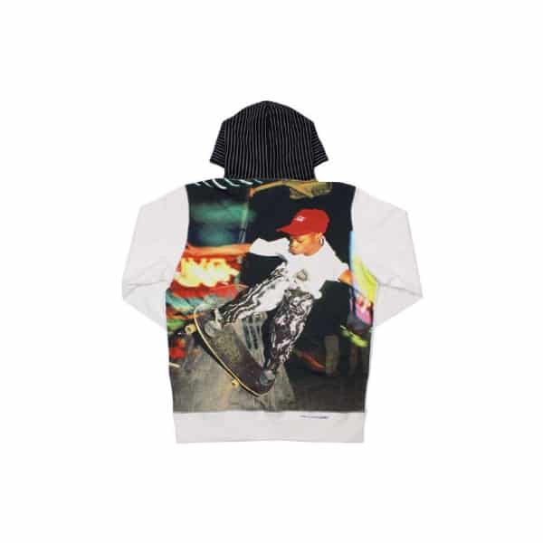 Supreme x CDG Harold Hunter Box Logo Hoodie White Supreme