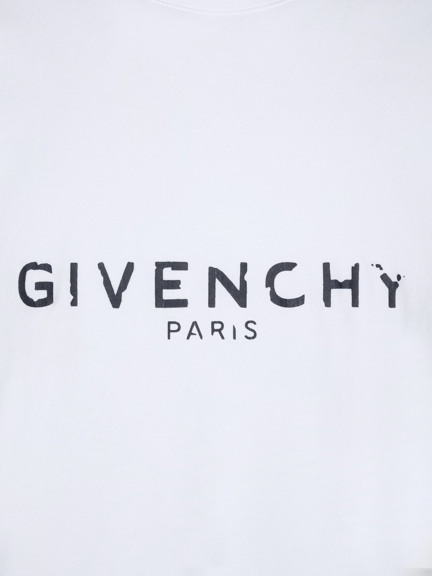 Givenchy Paris Logo Slim Fit Tee Givenchy