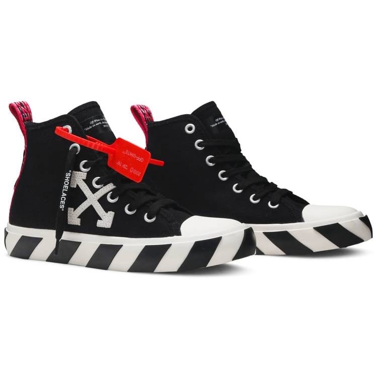 Off-White Arrow Canvas Mid Top Black Off-White